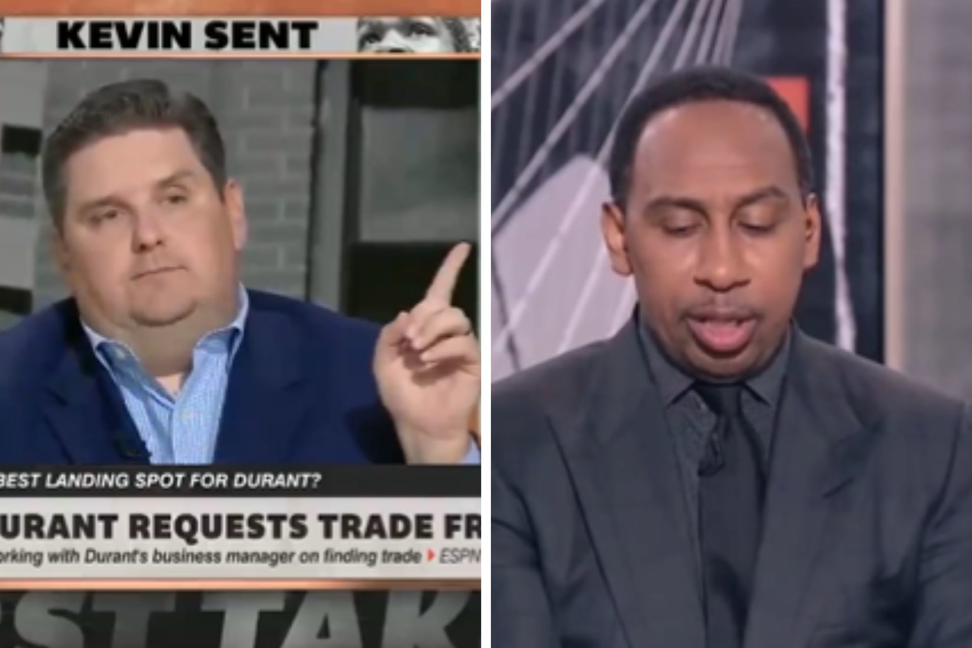 Shaq seems to think Brian Windhorst has more power at ESPN than Stephen A. Smith