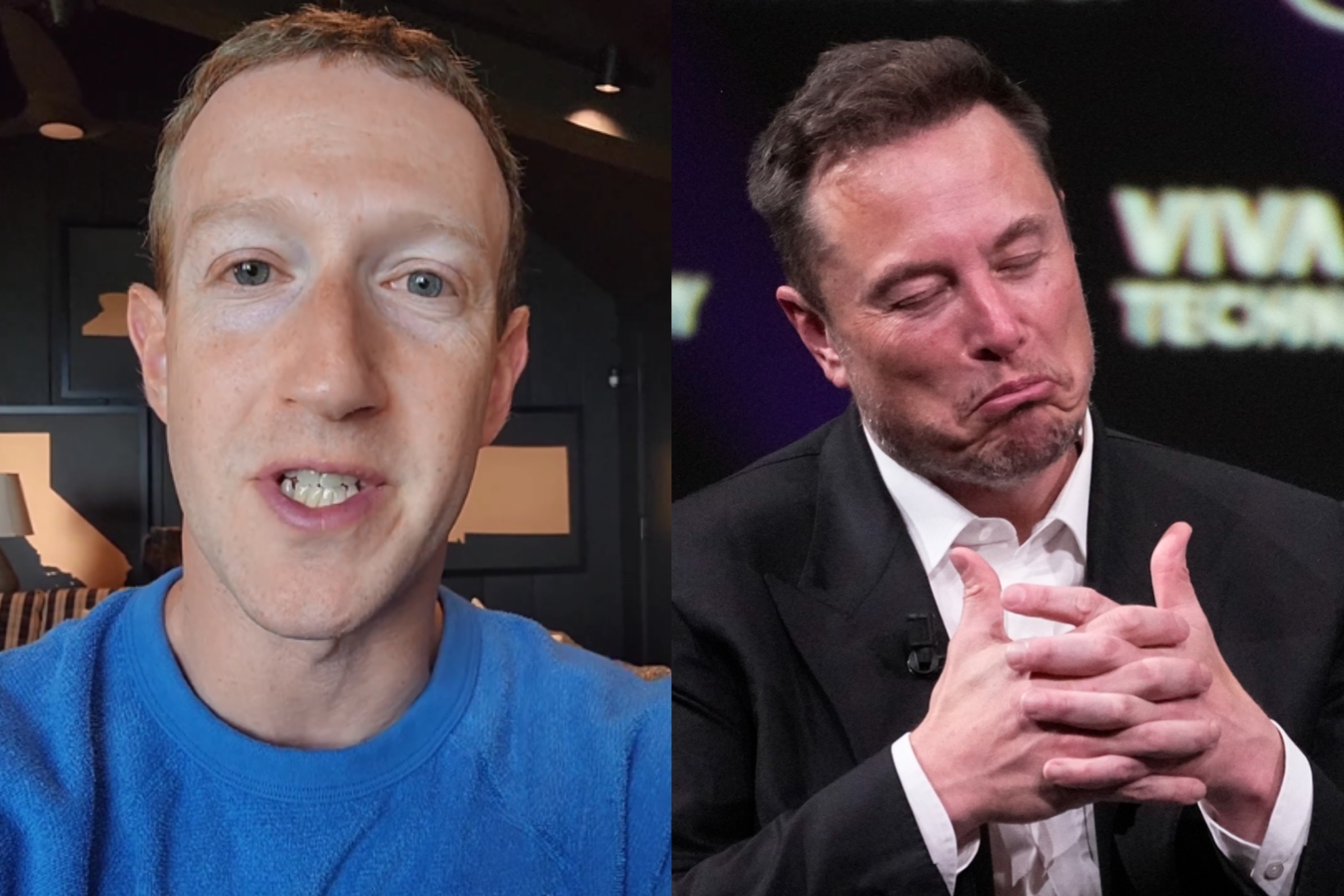 The social media war continues between Mark Zuckerberg and Elon Musk