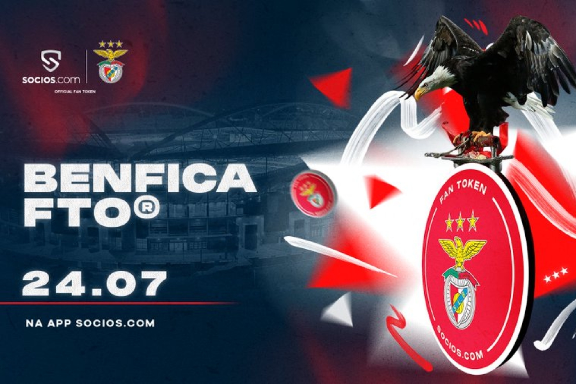 El Benfica, último club en Portugal en tener un Fan Token propio