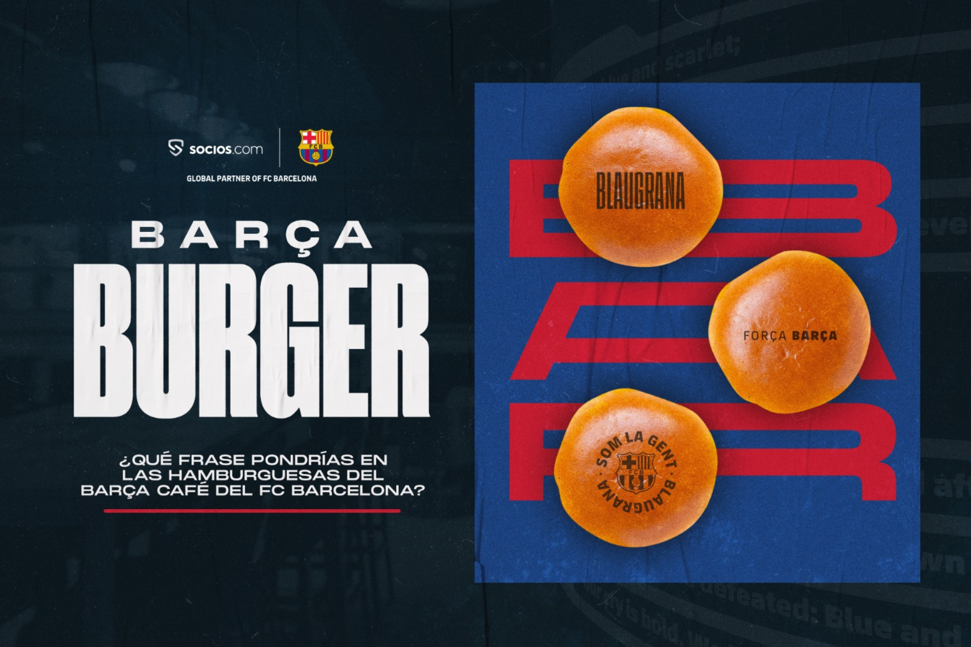 The Barcelona burger.