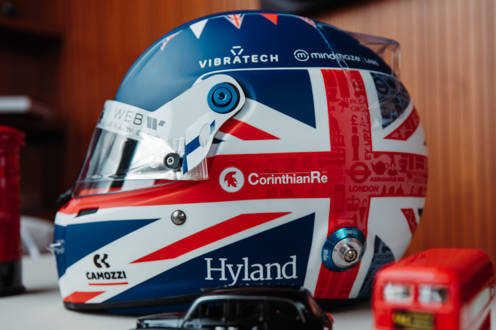 Descubre el casco nuevo que llevará Valtteri Bottas en Silverstone