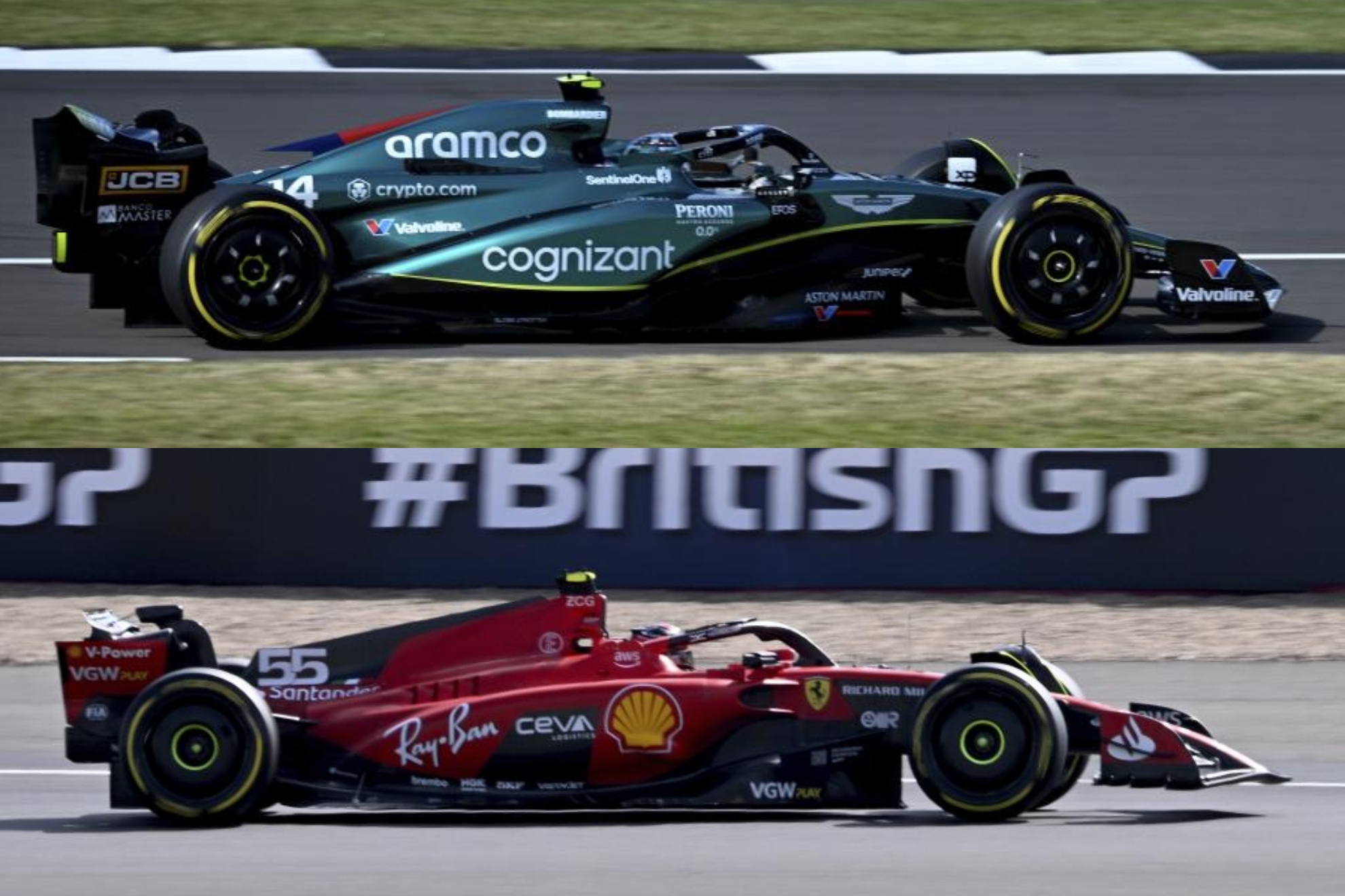 Resultados de los entrenamientos libres 3 del GP de Gran Bretaña de F1: Alonso 3º y Sainz 6º