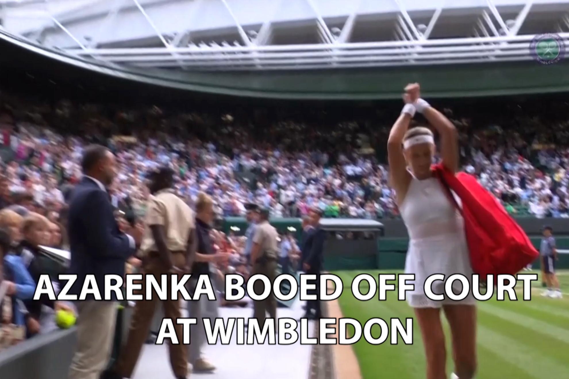 Controversy at Wimbledon: Azarenka booed off court after losing to Svitolina