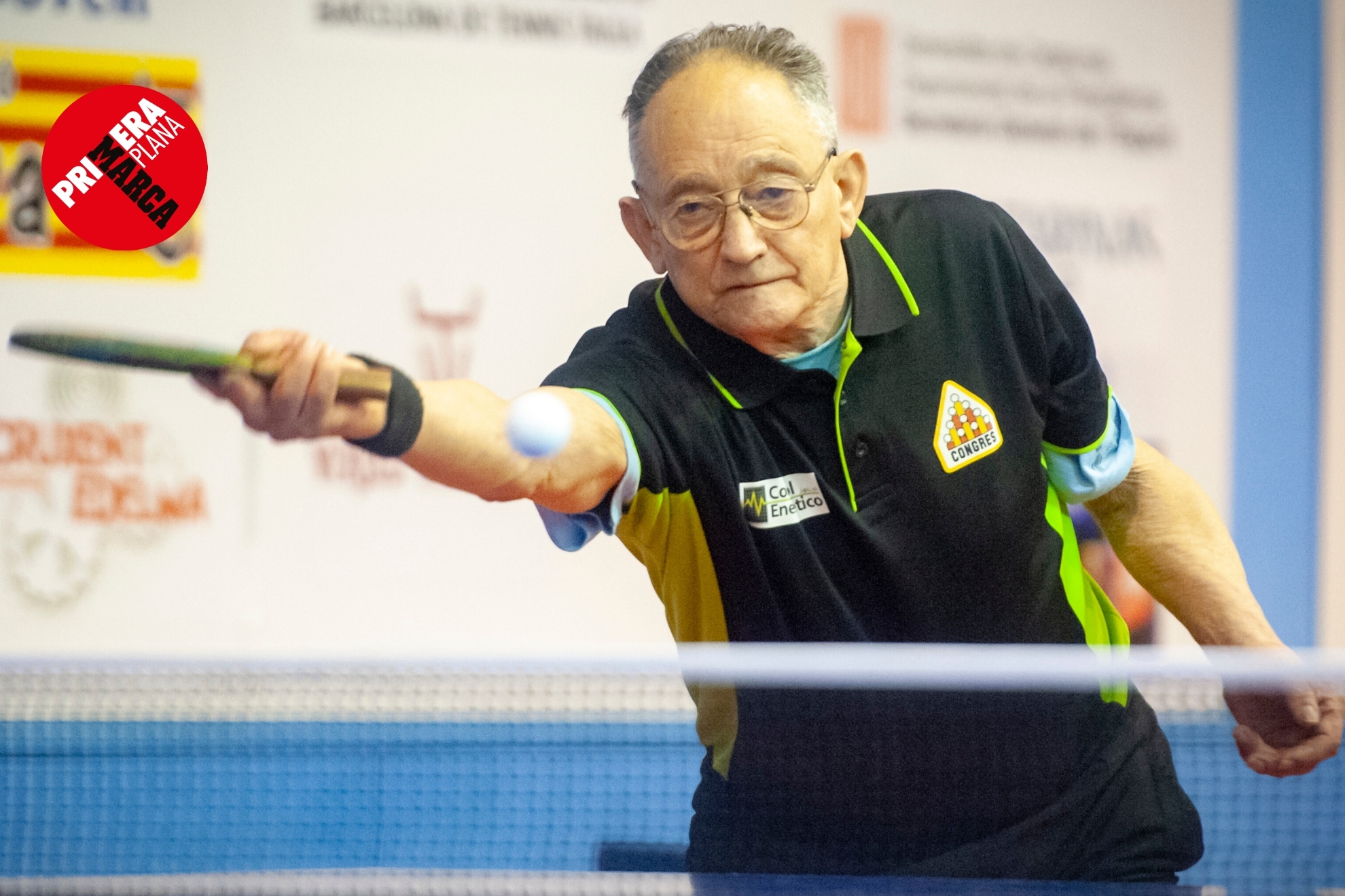 Campeón de Europa de ping-pong con 85 años: "A mi edad hay que moverse"