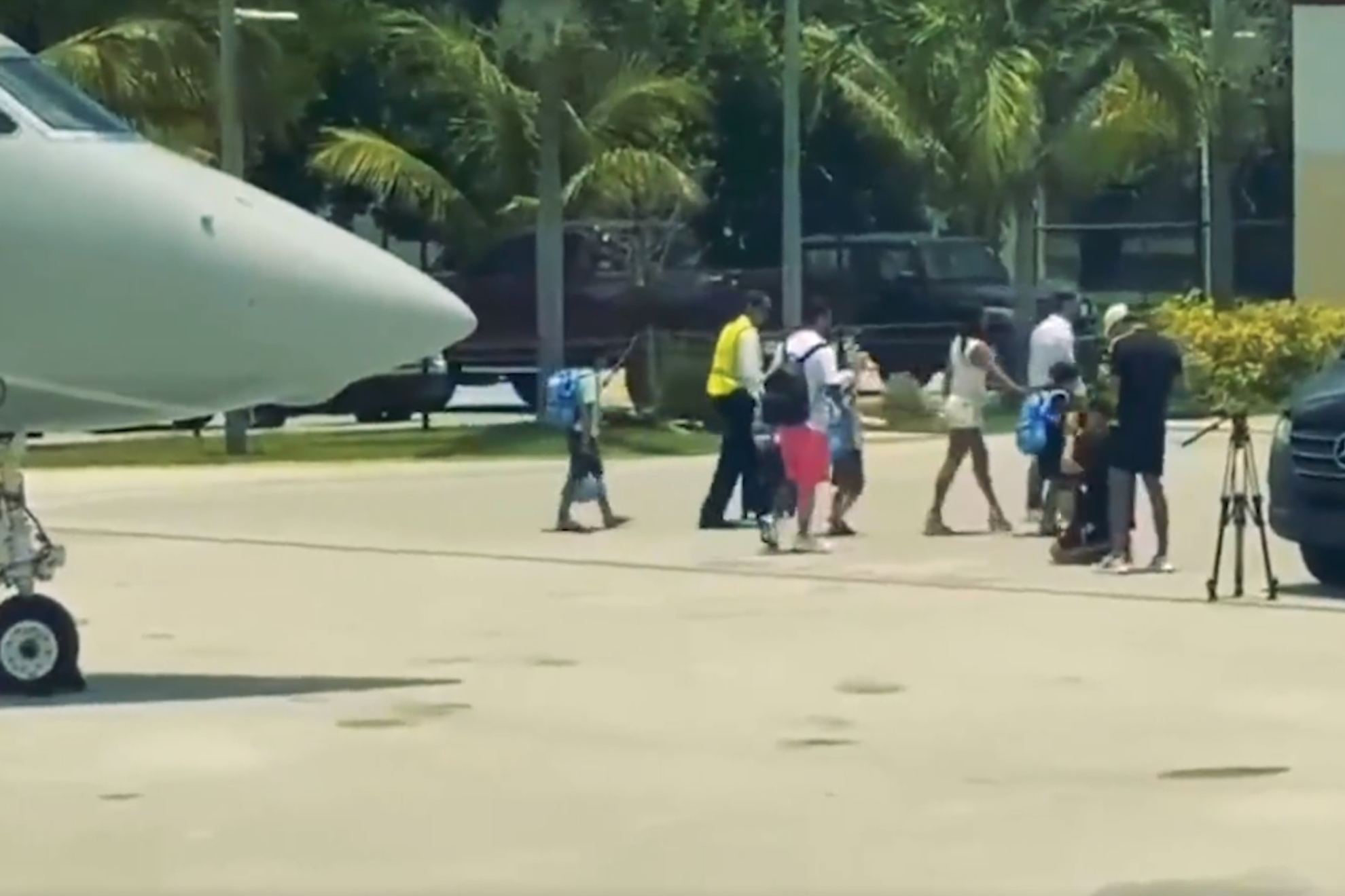 Messi ya está en Miami: así fue su llegada en jet privado