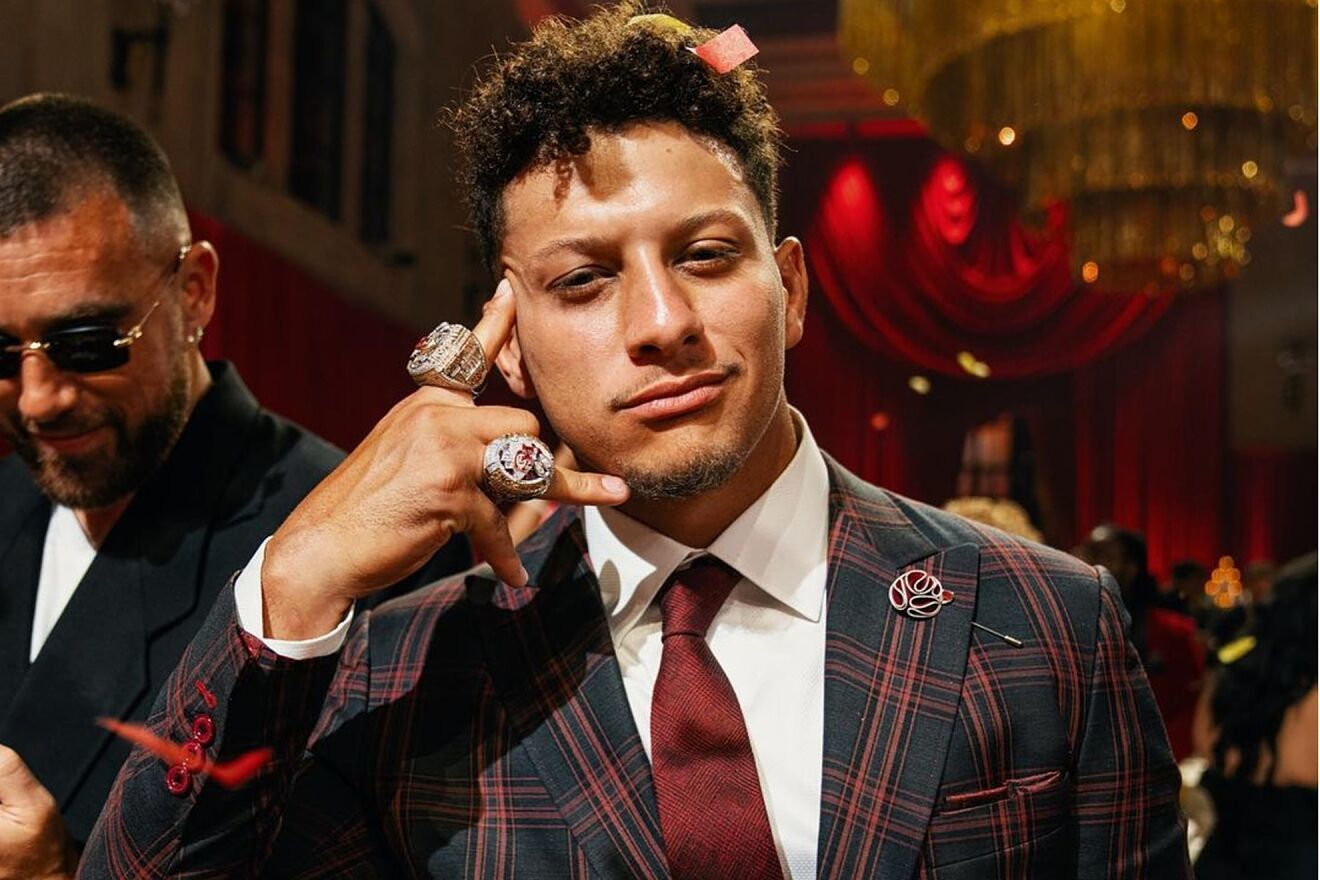 Patrick Mahomes' trick to take less hits from defenders