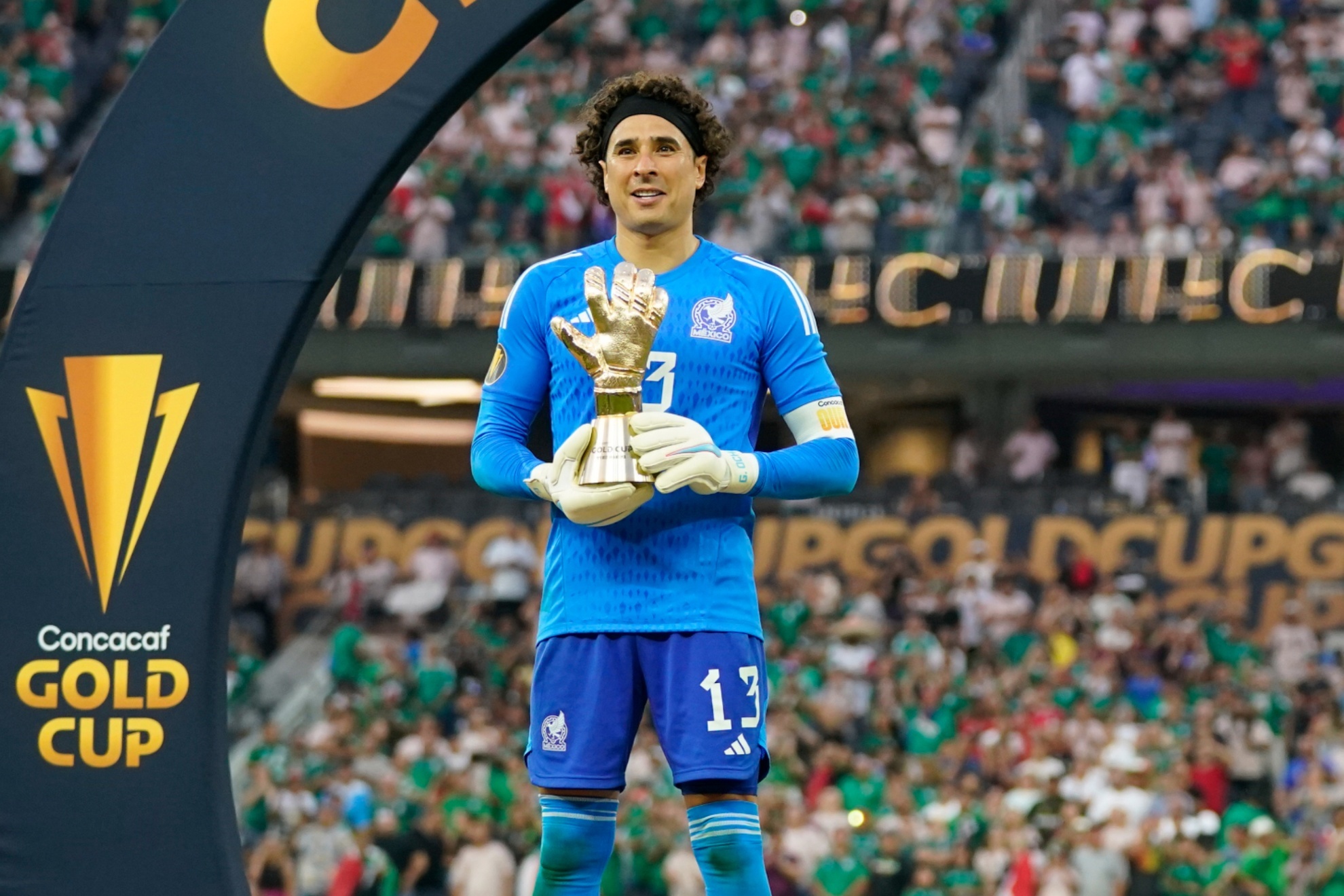 Mexican goalkeeper Guillermo Ochoa won the 2023 CONCACAF Gold Cup Golden Glove