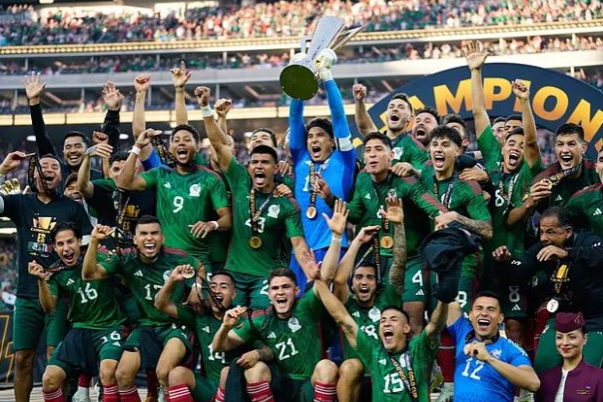 México, campeón de la Copa Oro