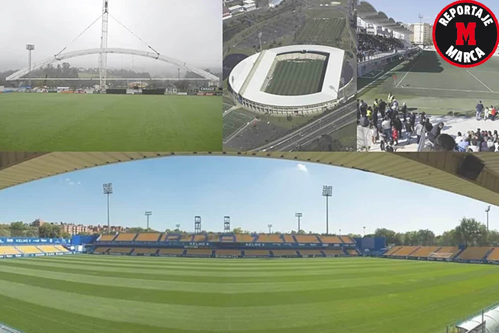Otro año en el destierro: así están los estadios de los ascendidos a Segunda
