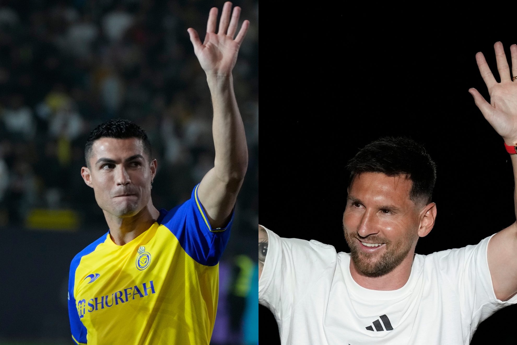 Both Messi and Ronaldo changed teams in the same calendar year for the first time ever.
