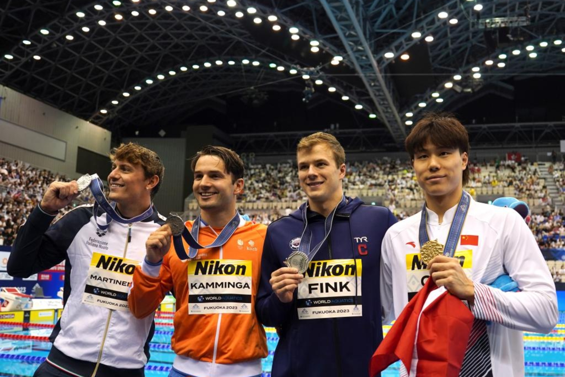 Tres platas en 100 braza en los Mundiales de Fukuoka