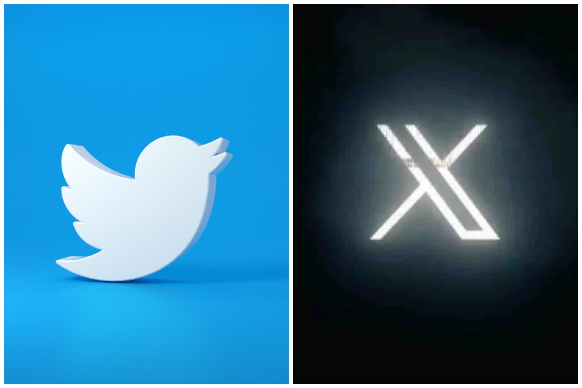 Elon Musk changes Twitter's logo and name: the new platform is called 'X'.