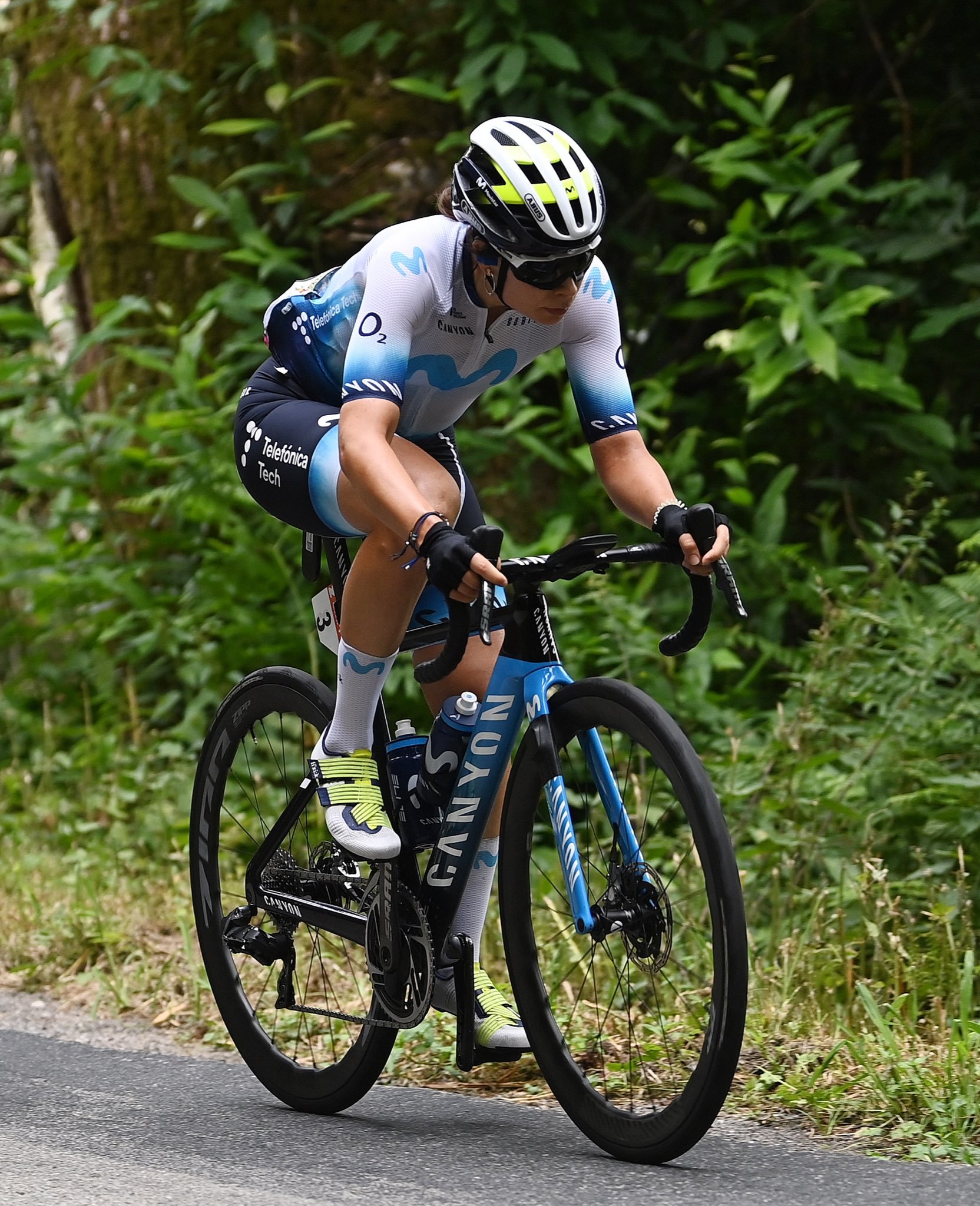 La 'leona' de Movistar Team brilla en el Tour de Francia