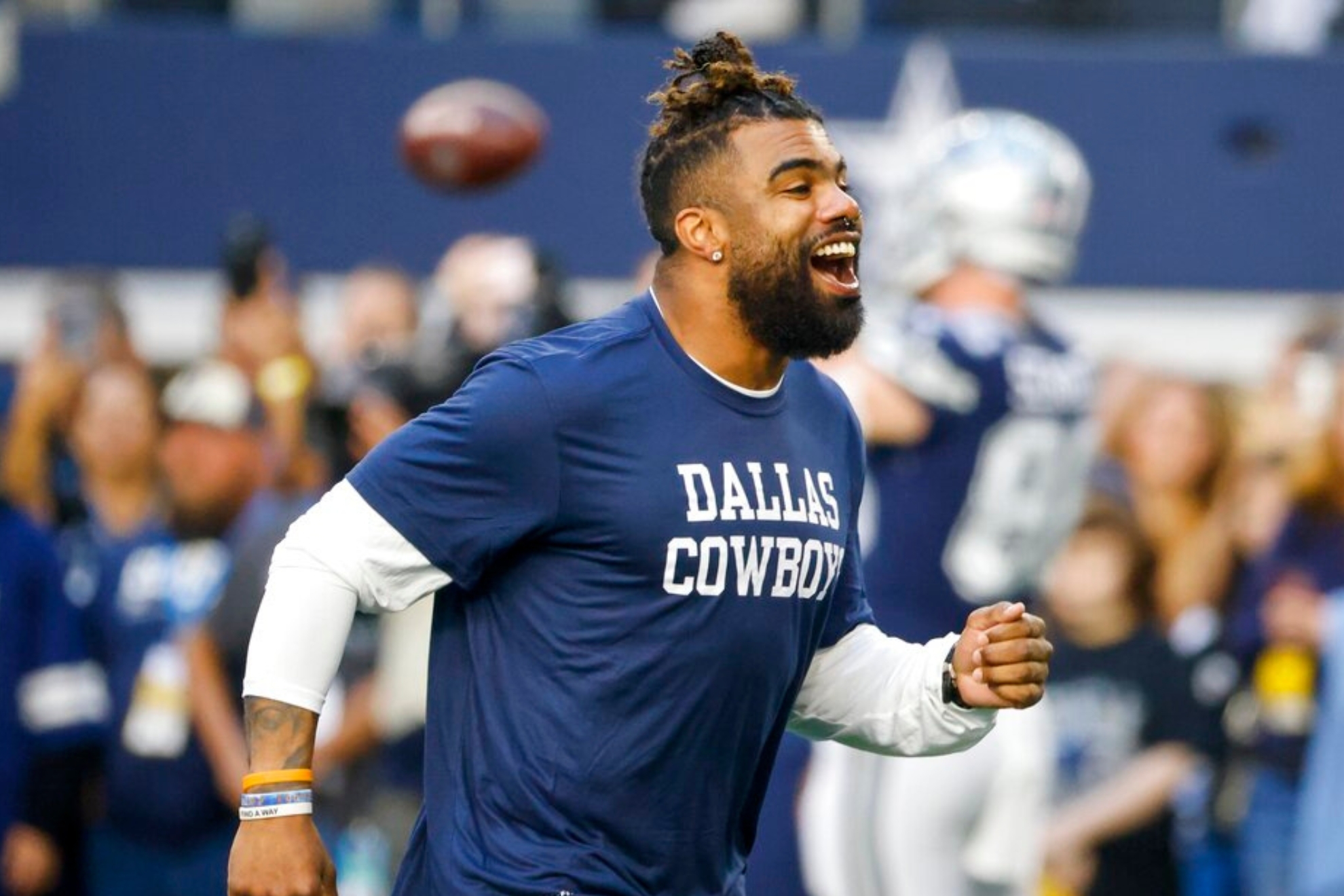 Zeke never was able to produce the numbers of his rookie season in Dallas
