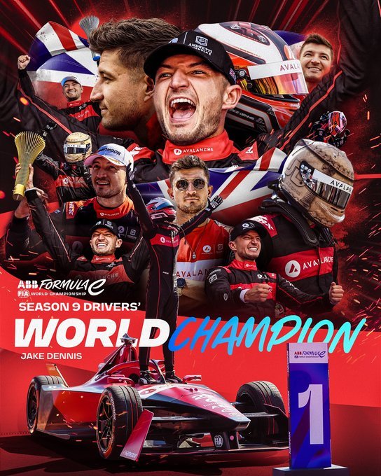 Jake Dennis se convierte en nuevo campeón del mundo de Fórmula E