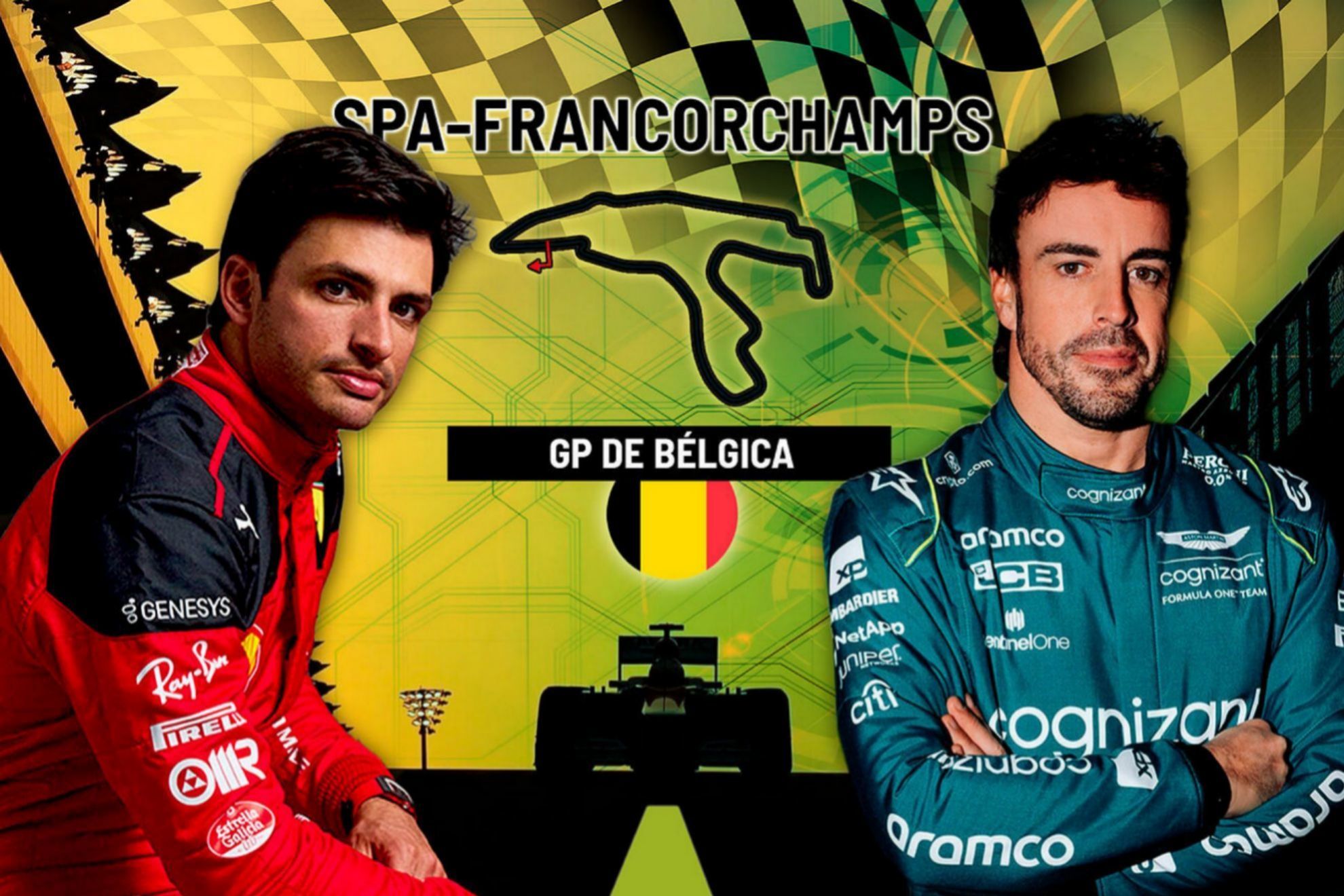 Horarios del GP de Bélgica de F1 2023: fechas y dónde ver en TV la carrera de Spa