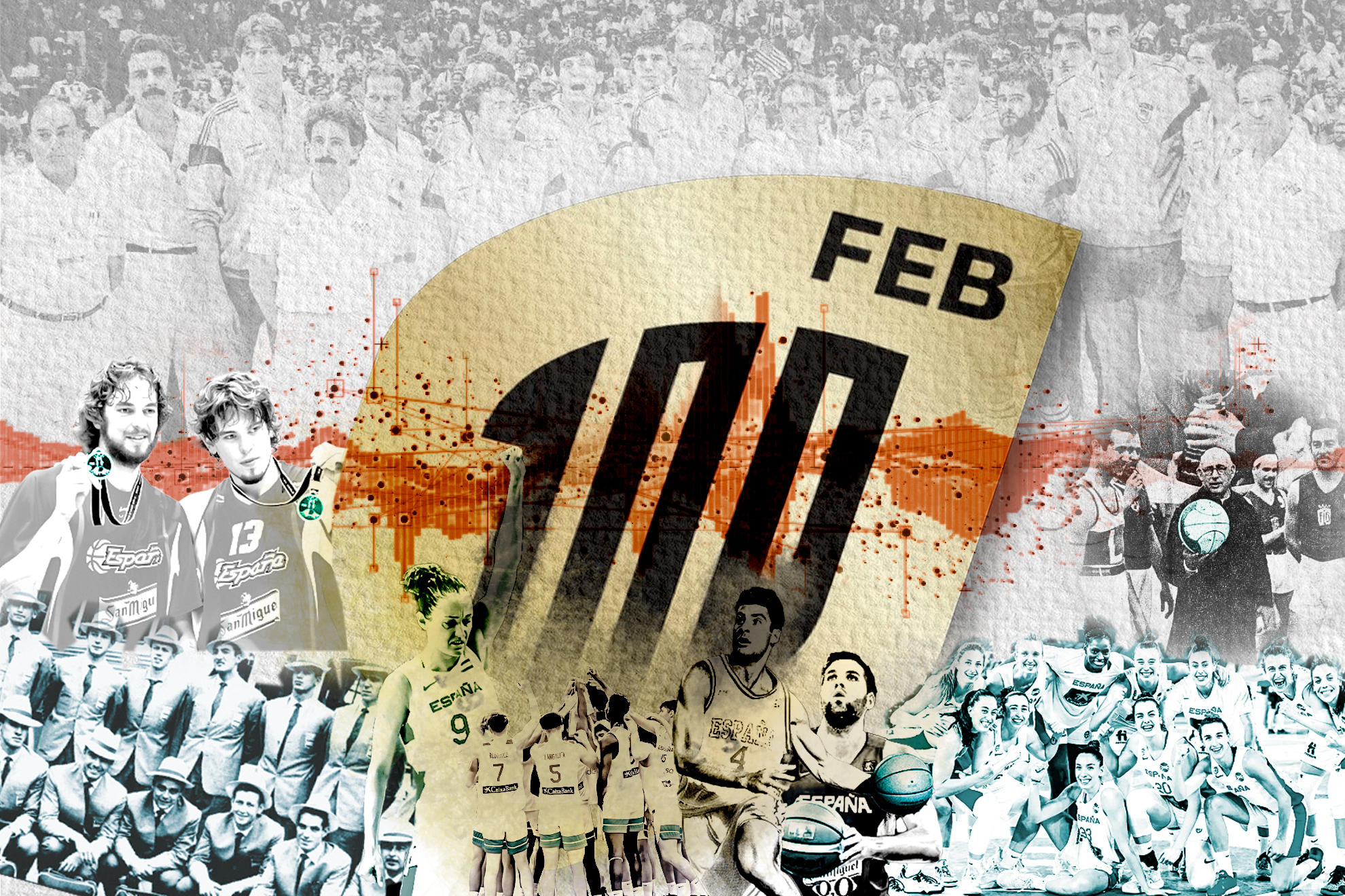 La FEB cumple 100 años: muchos éxitos y 10 momentos que son historia del baloncesto español