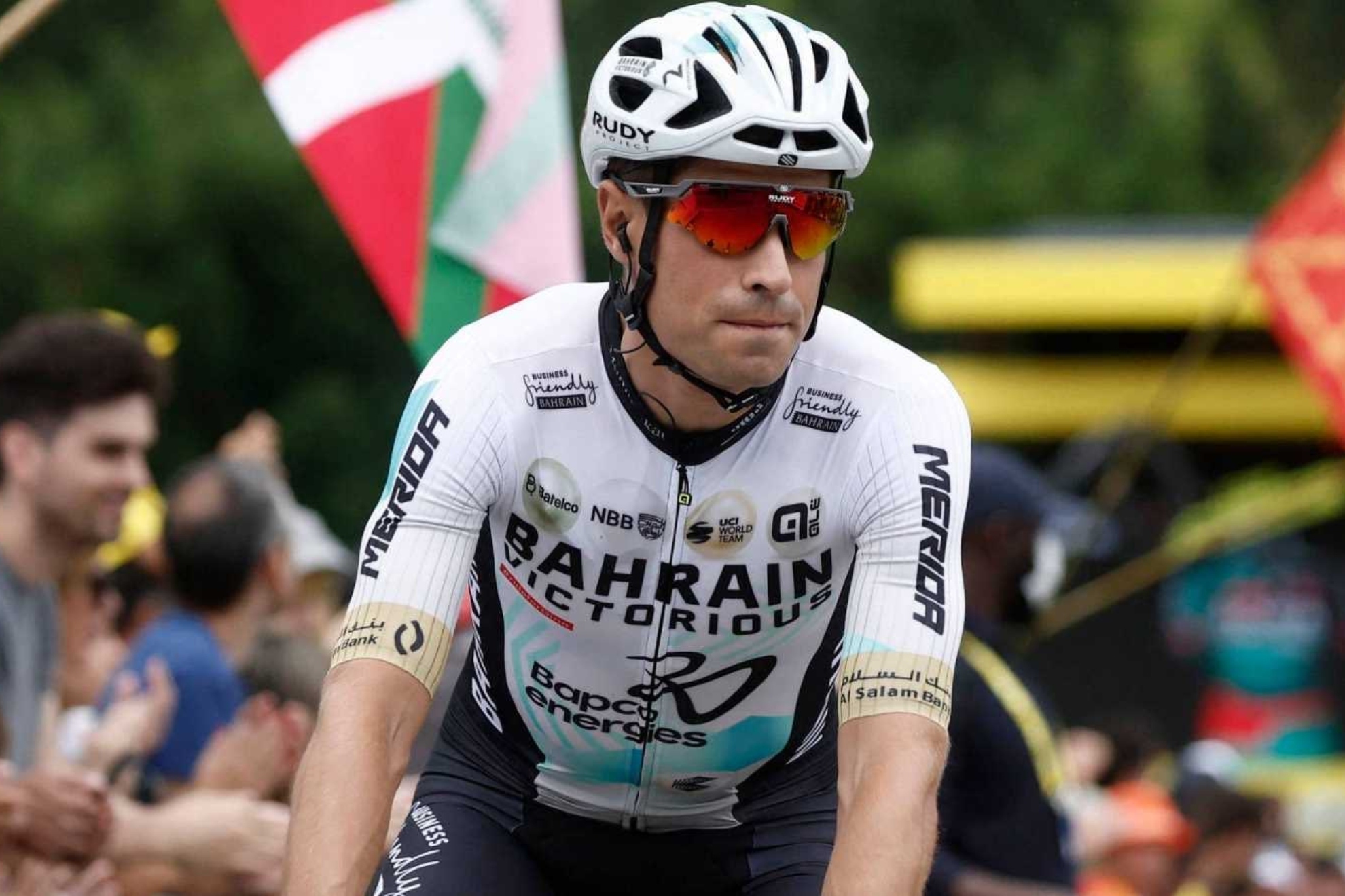 Mikel Landa, durante el Tour de Francia
