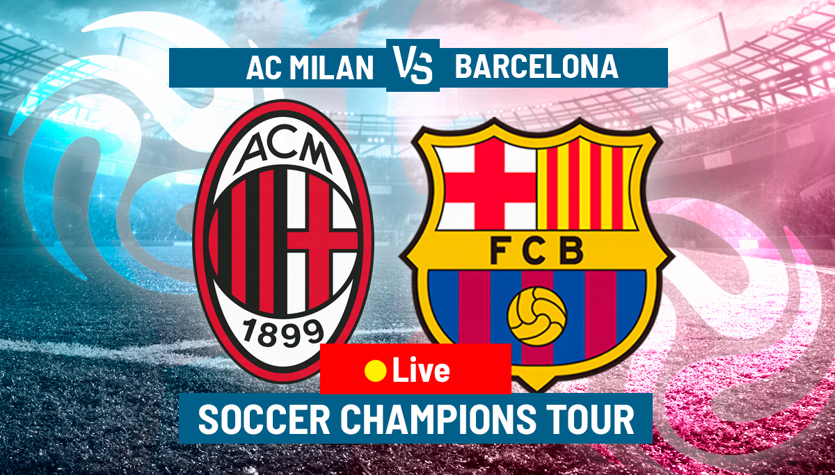 Milan and Barcelona will meet at Allegiant Stadium -- follow the action here!
