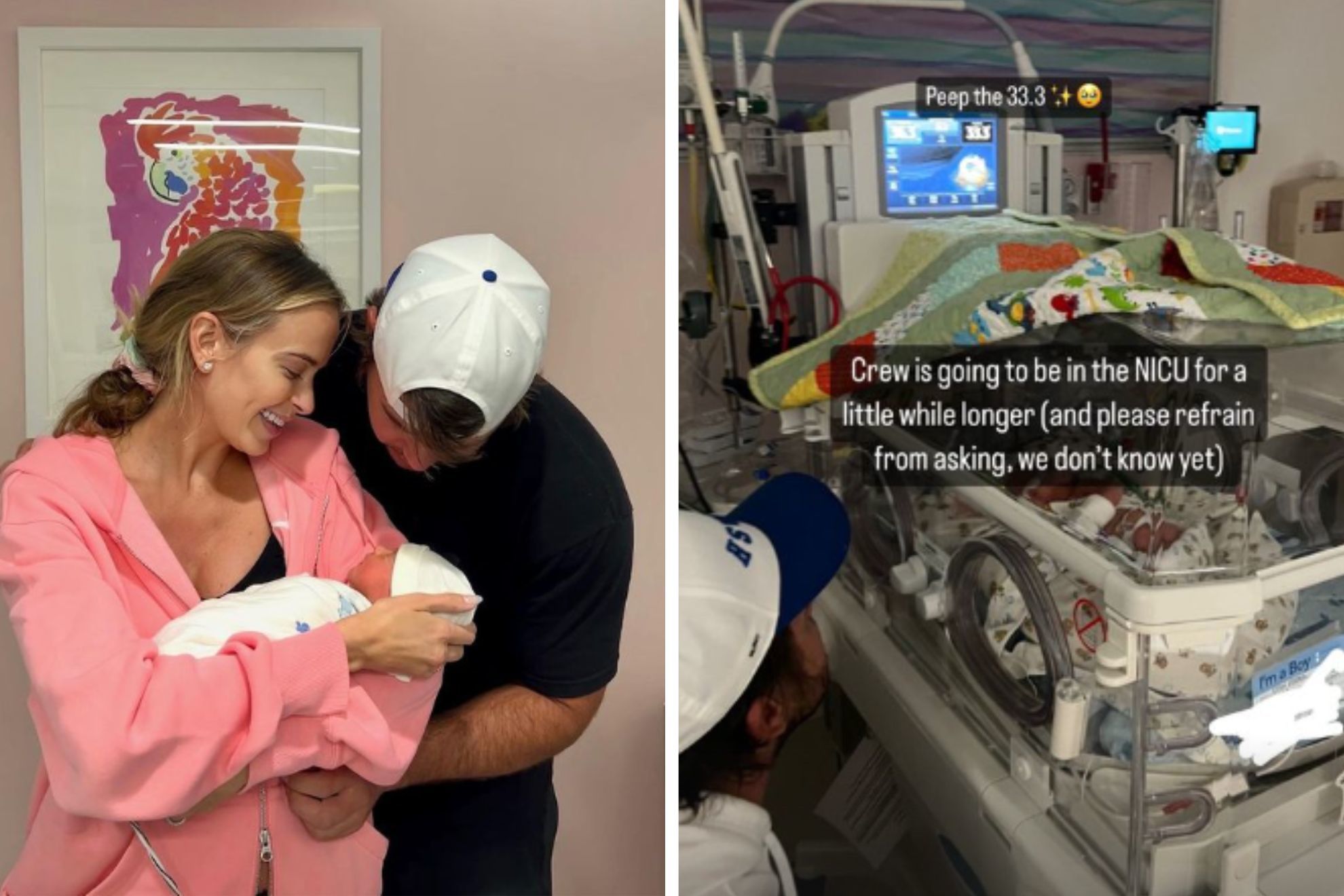 Brooks Koepkas wife undergoes barbaric C-section, premature boy in NICU