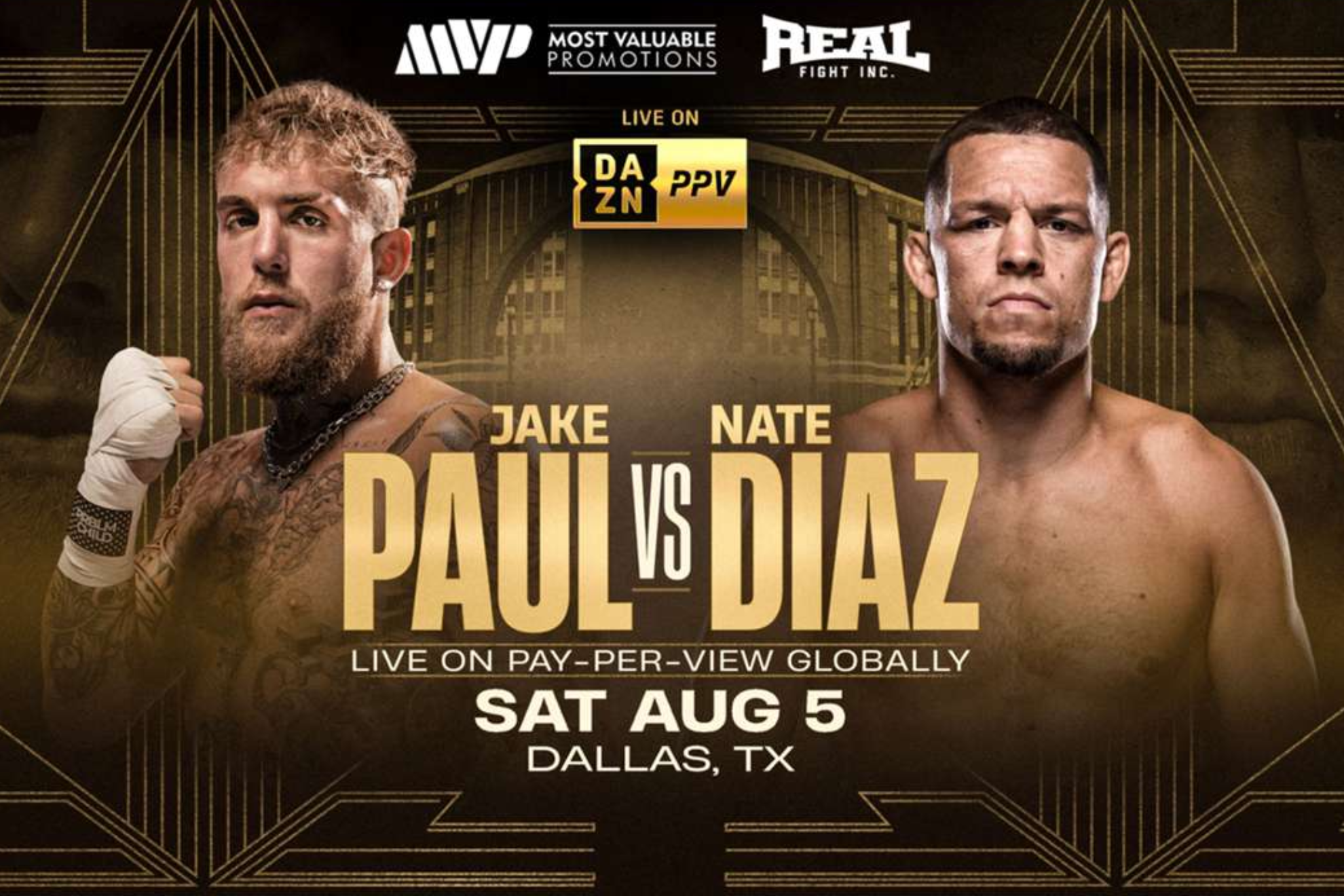¿Cuánto dinero ganarán Jake Paul y Nate Diaz por la pelea de boxeo del 5 de agosto?