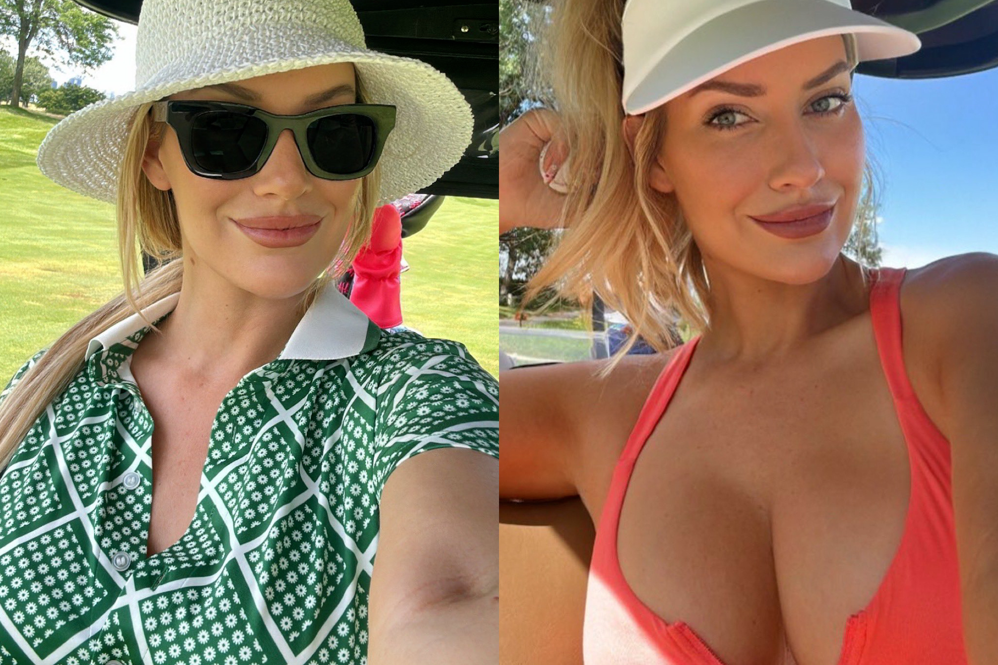 Paige Spiranac explains two very big differences playing golf with this outfits