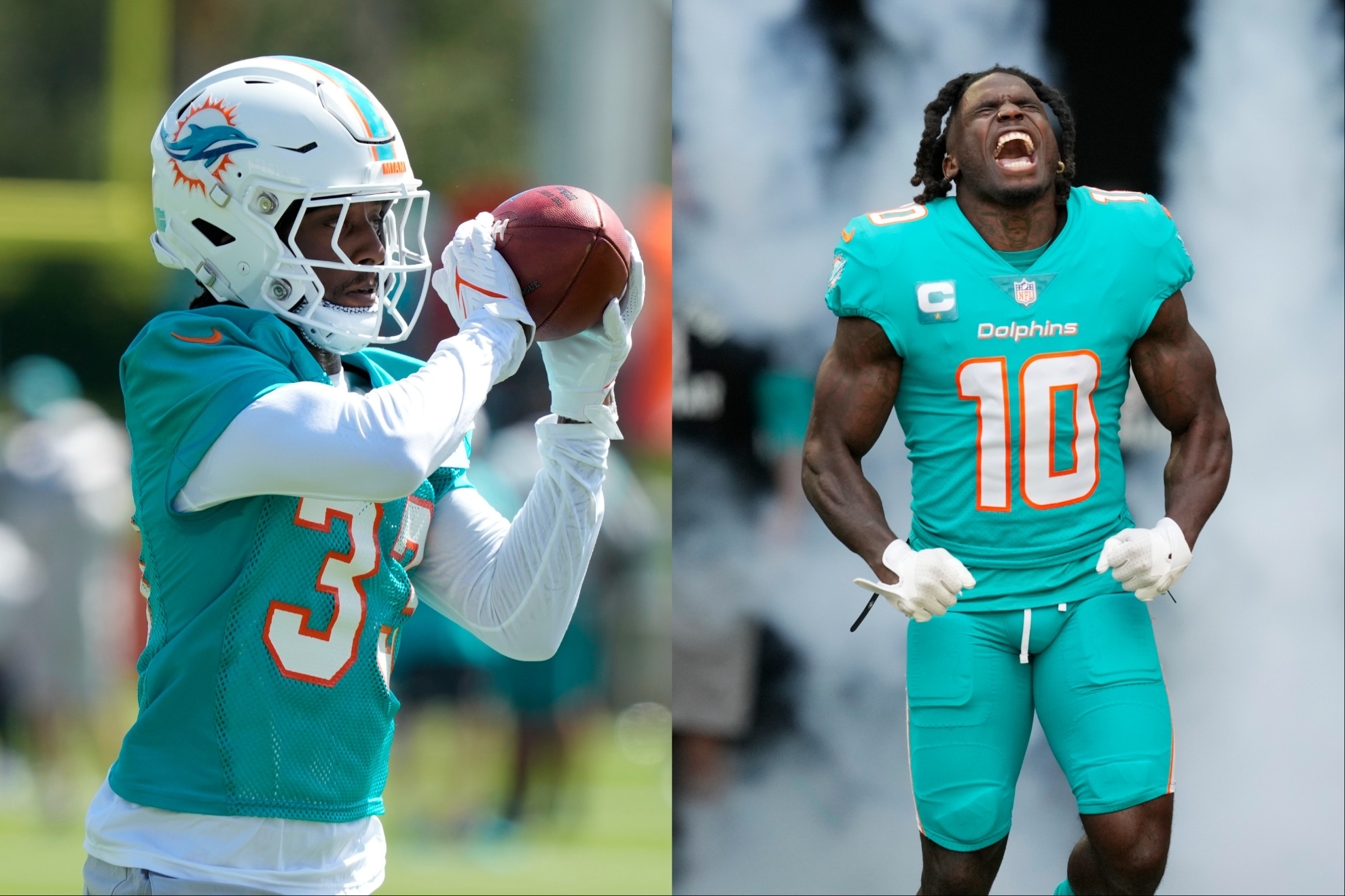 How does Tyreek Hill feel about the Miami Dolphins signing Eli