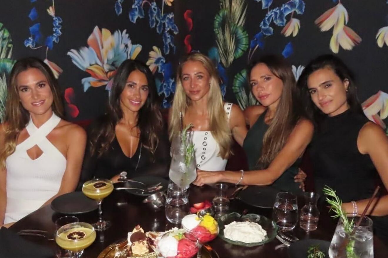 Antonela Roccuzzo and Victoria Beckham already having fun together in Miami