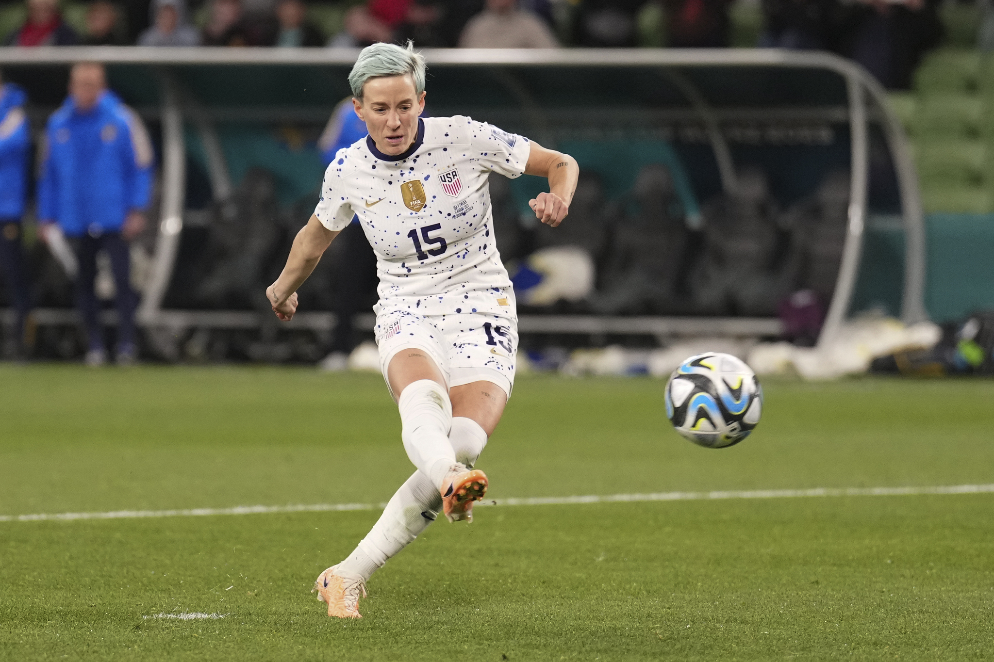 Megan Rapinoe explains controversial laughing reaction to penalty miss: 'It was a sick joke'
