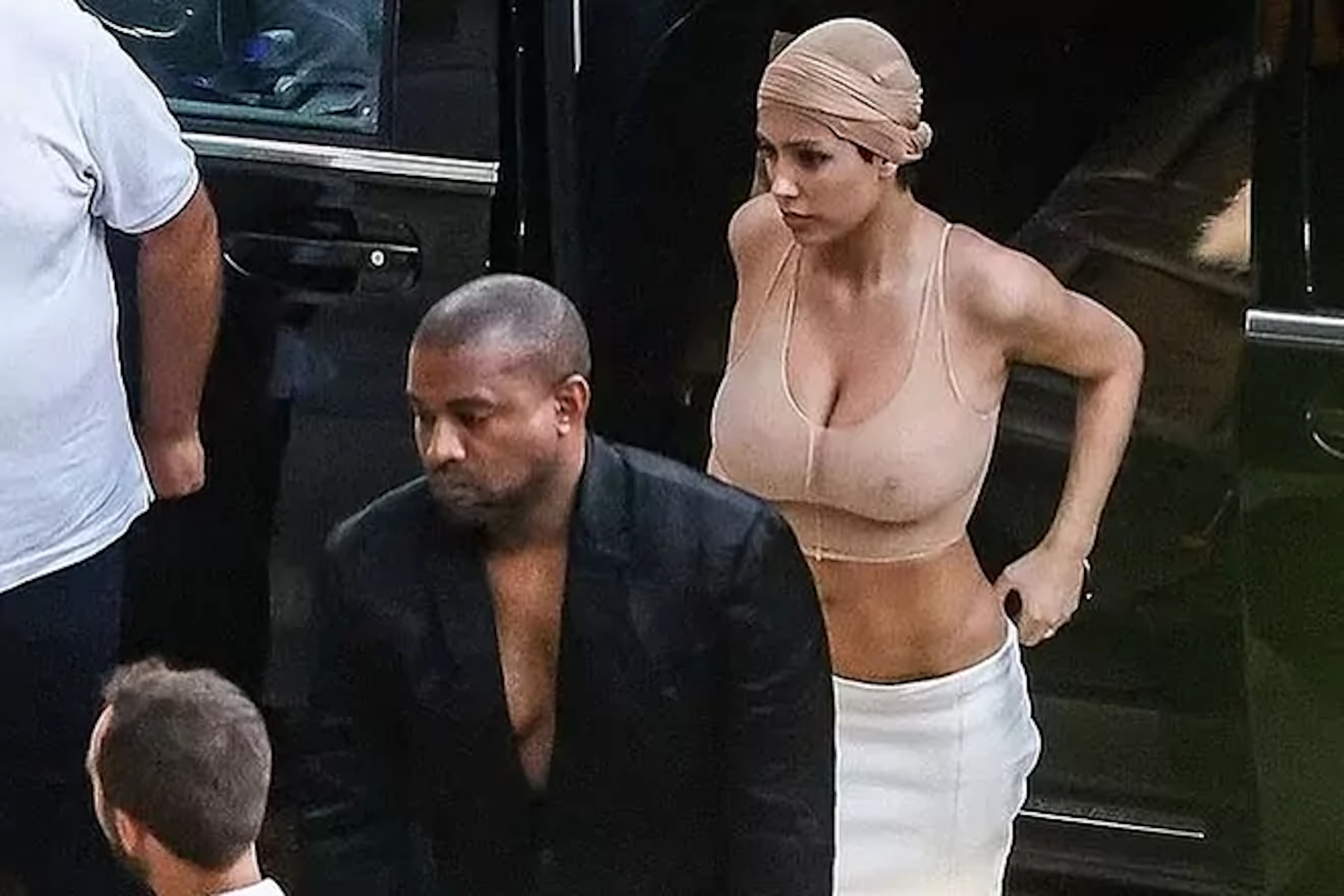 Kanye West and Bianca Censoris night out with the singers kids angers Kim Kardashian