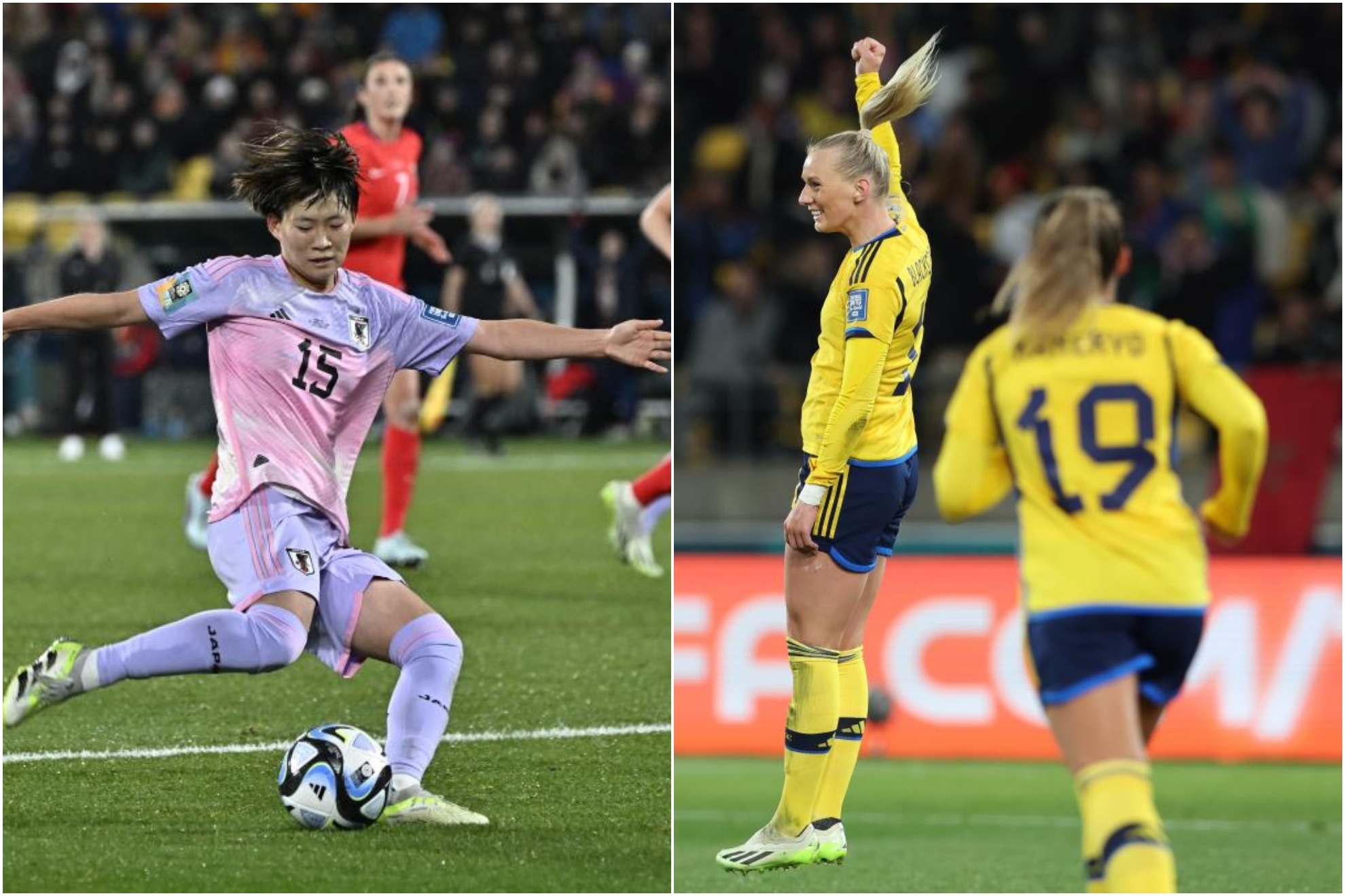 Japon vs suecia femenino
