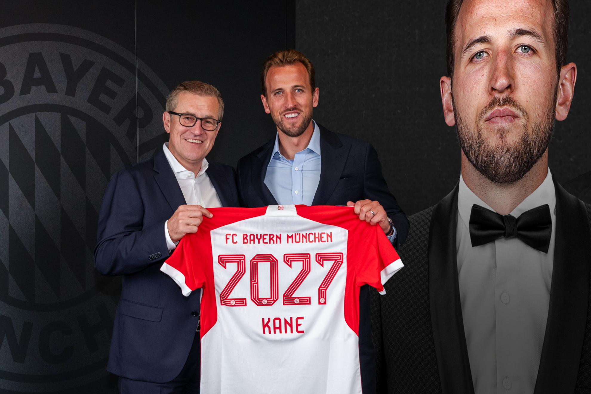 Bayern Munich sign Harry Kane for 100 million euros