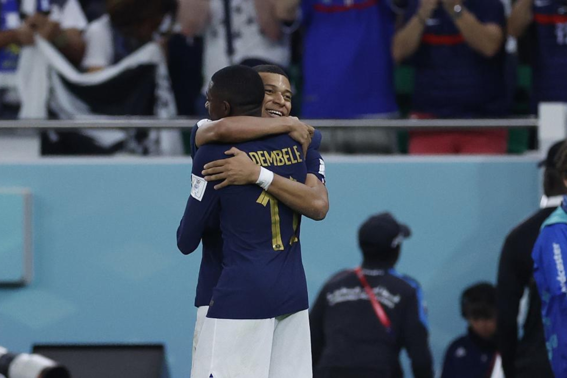 Mbappe welcomes Dembele to PSG: Welcome home, the adventure begins...