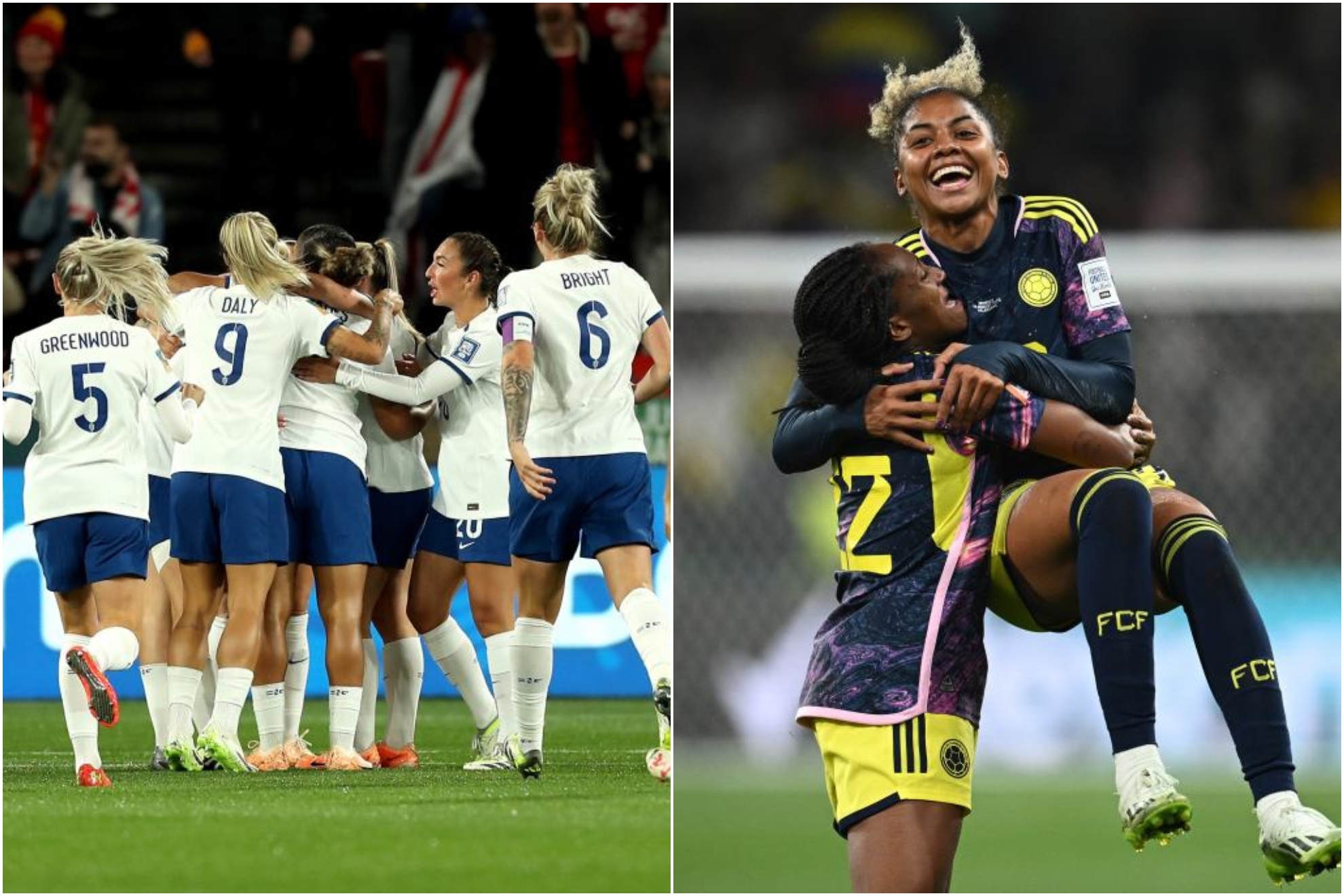 Inglaterra - Colombia, en directo: Australia espera rival en semifinales