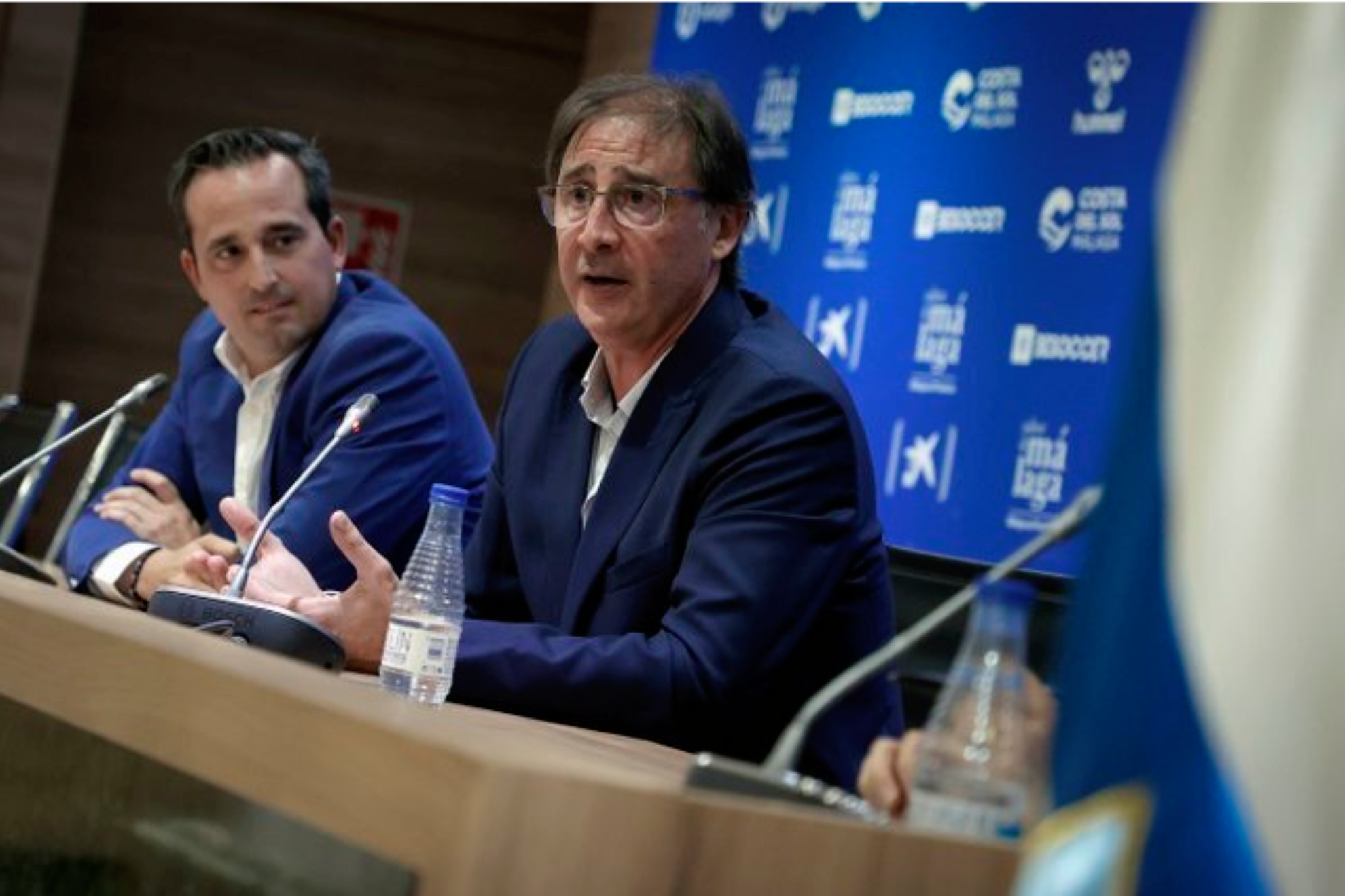 Loren Juarros: "Si las cosas salen mal, el siguiente paso del Málaga es la desaparición"