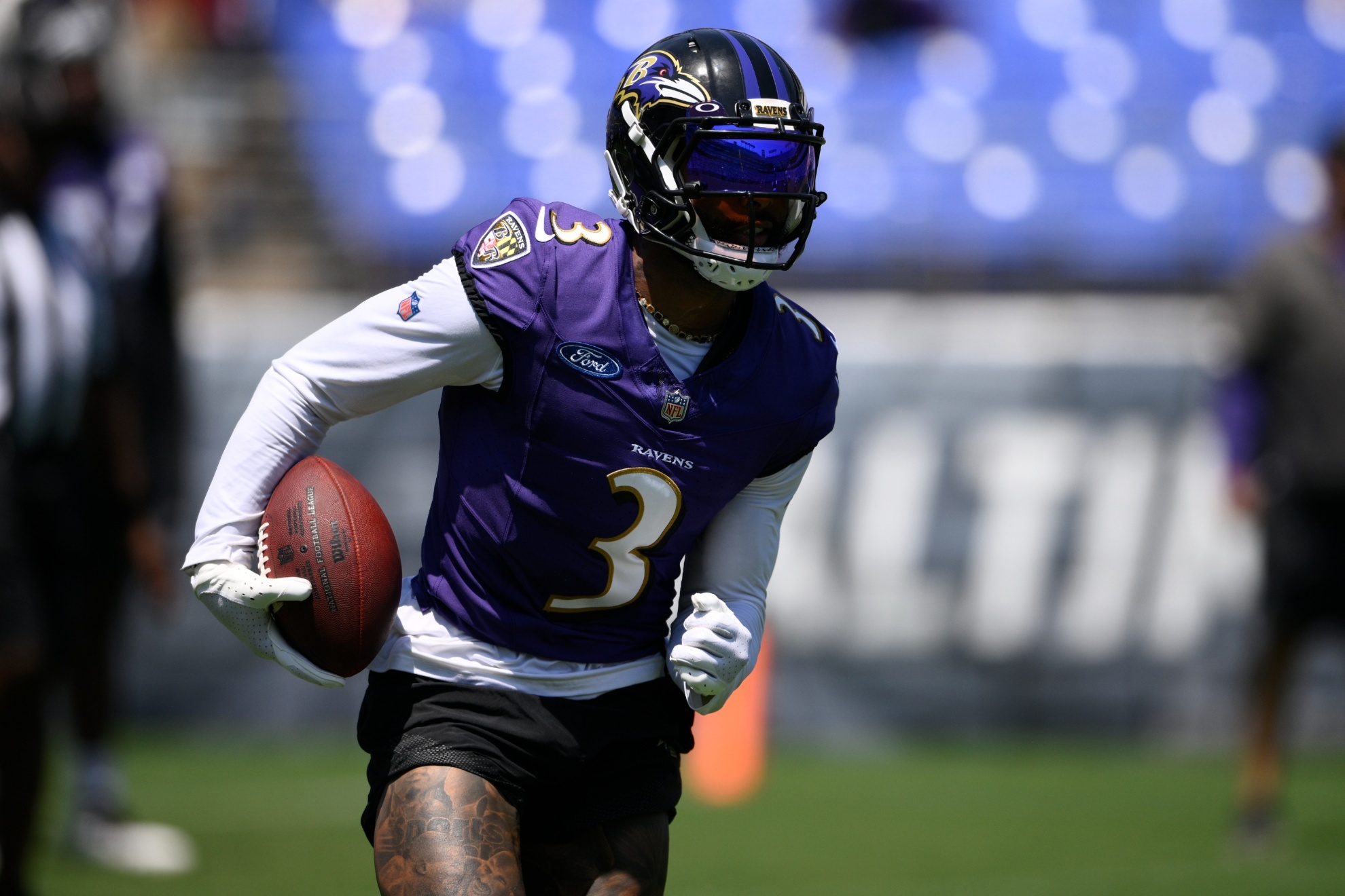 Current Baltimore Ravens wide receiver, Odell Beckham Jr.