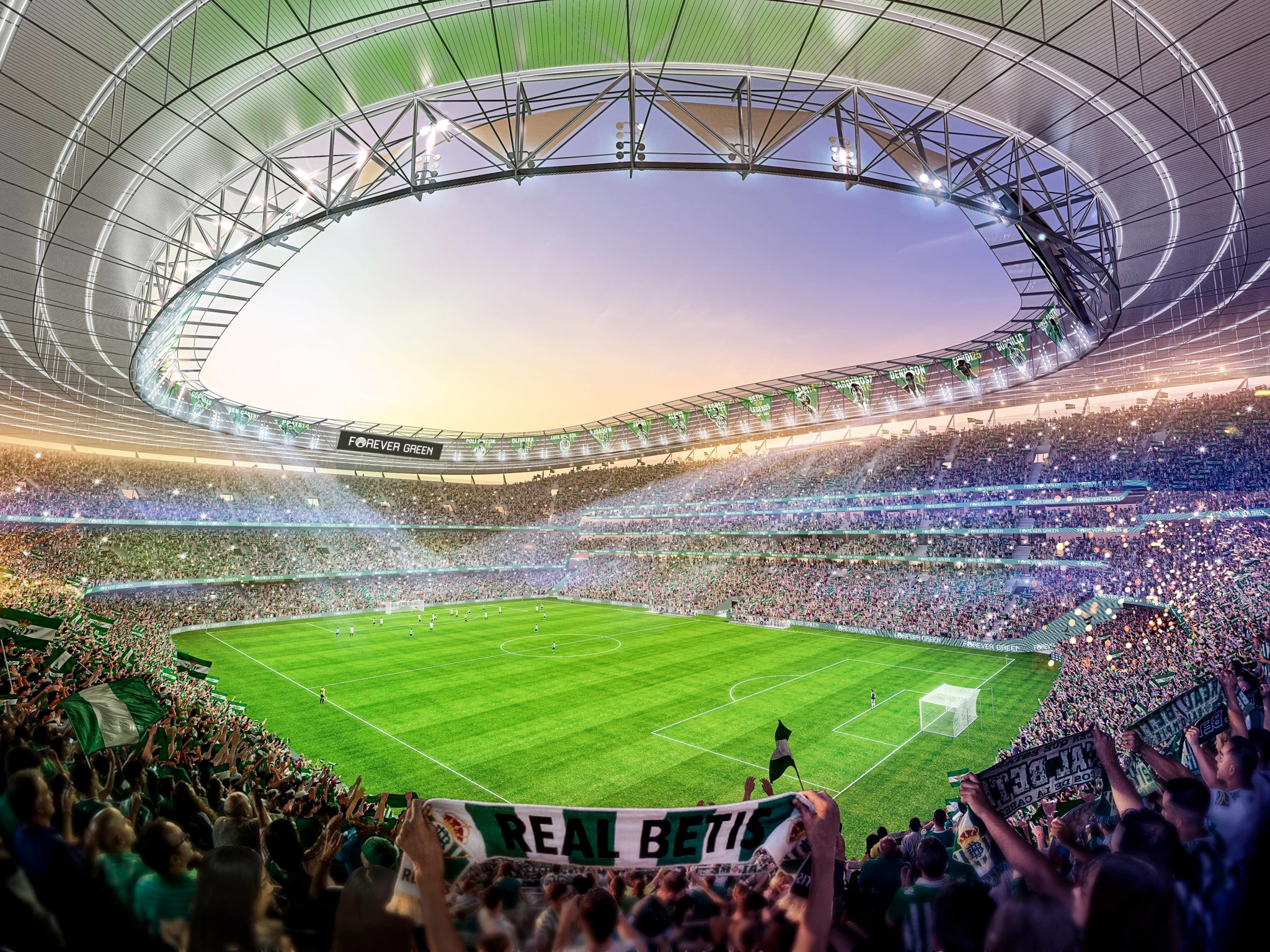 As ser el espectacular nuevo mega estadio del Betis de Guardado