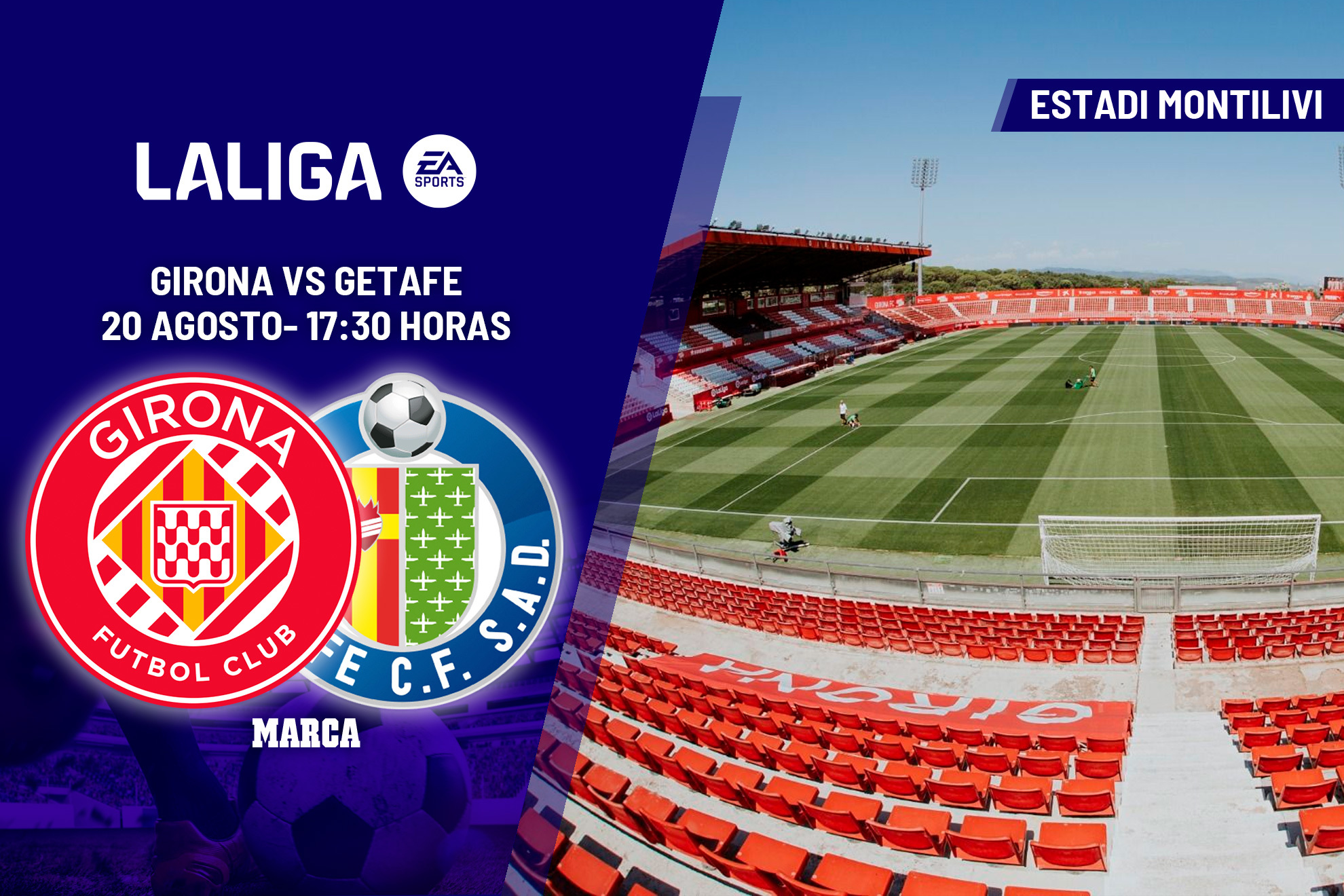 Girona - Getafe: resumen, resultado y goles del partido de la segunda jornada de LaLiga EA Sports