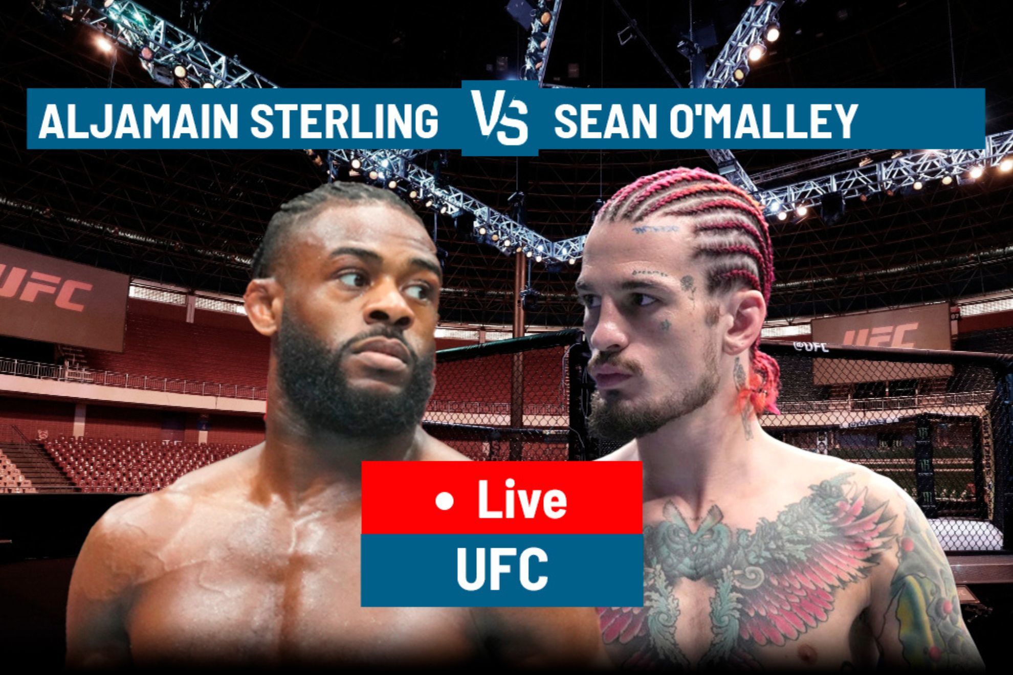 Aljamain Sterling vs. Sean O'Malley, UFC 292