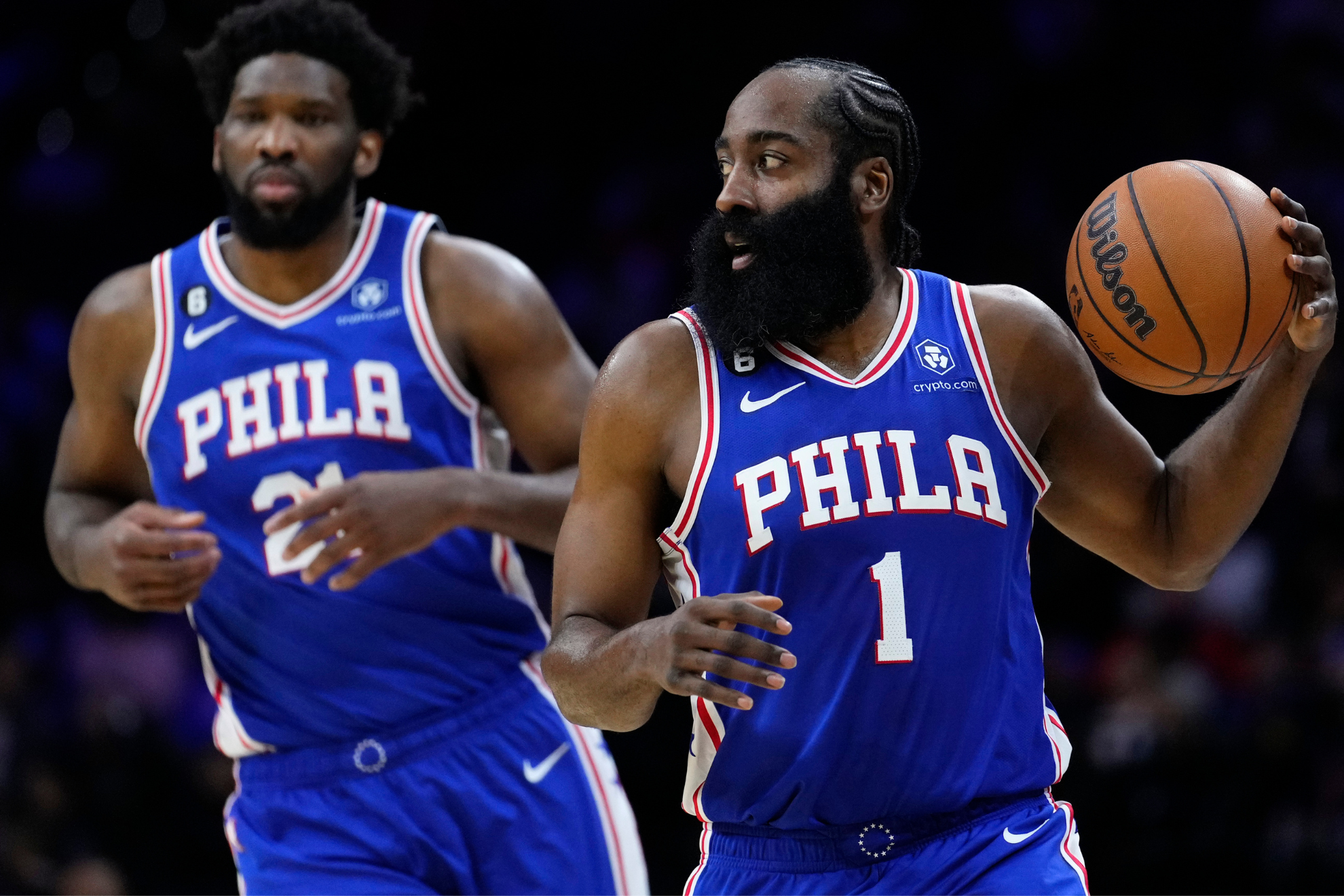 Embiid and Harden -- a pair destined to split, or will they reunite elsewhere?