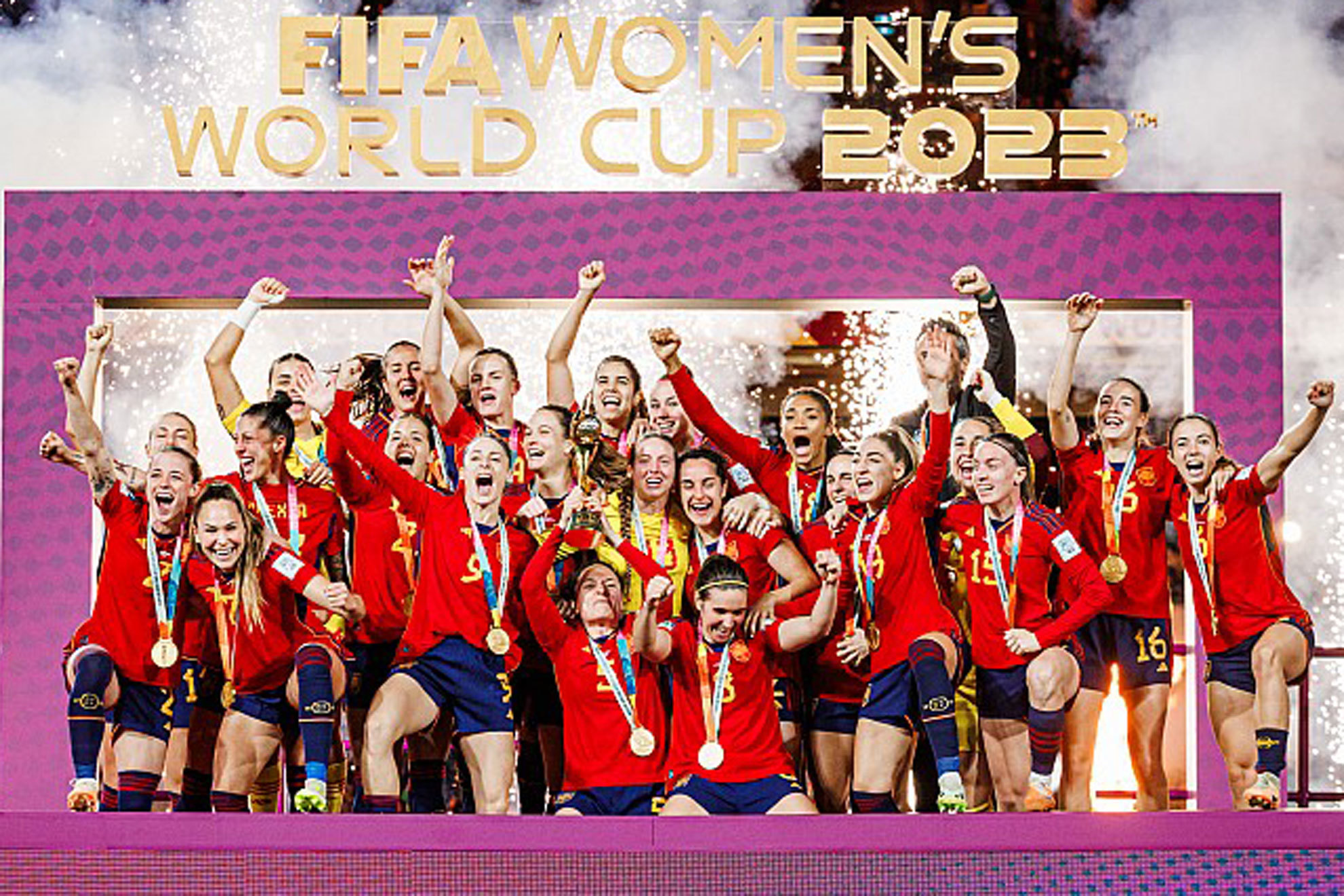 Celebración de España: resumen de la fiesta de la selección tras ganar el Mundial femenino