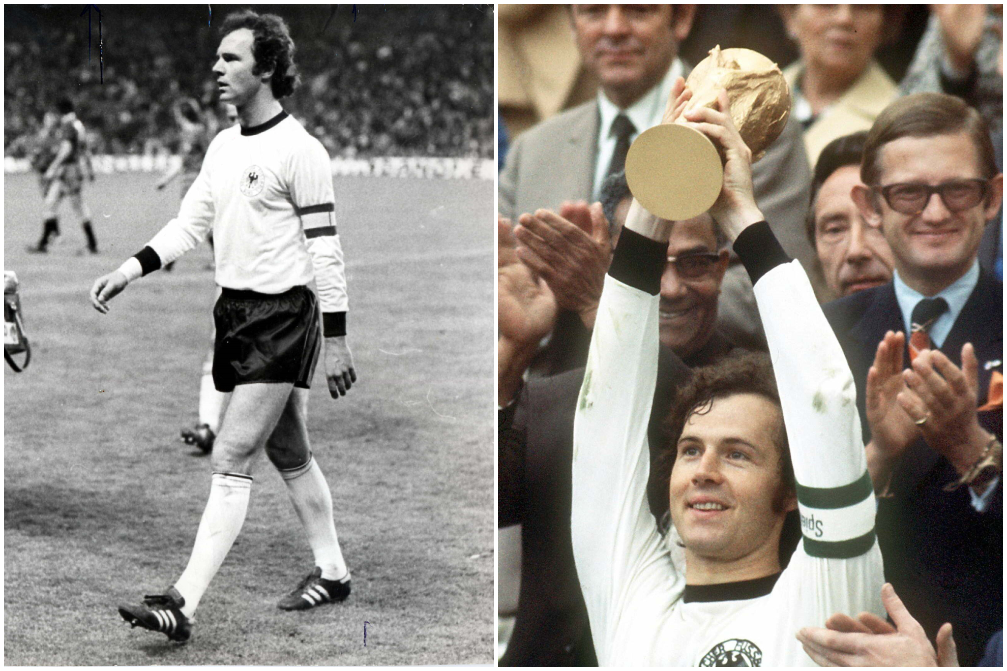 Franz Beckenbauer with Germany