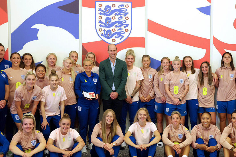 William and the women's team in the past.