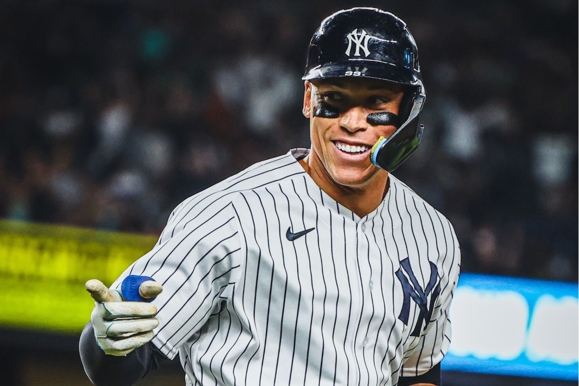 Aaron Judge hit three home runs in the Yankees 9-1 win against the Nationals