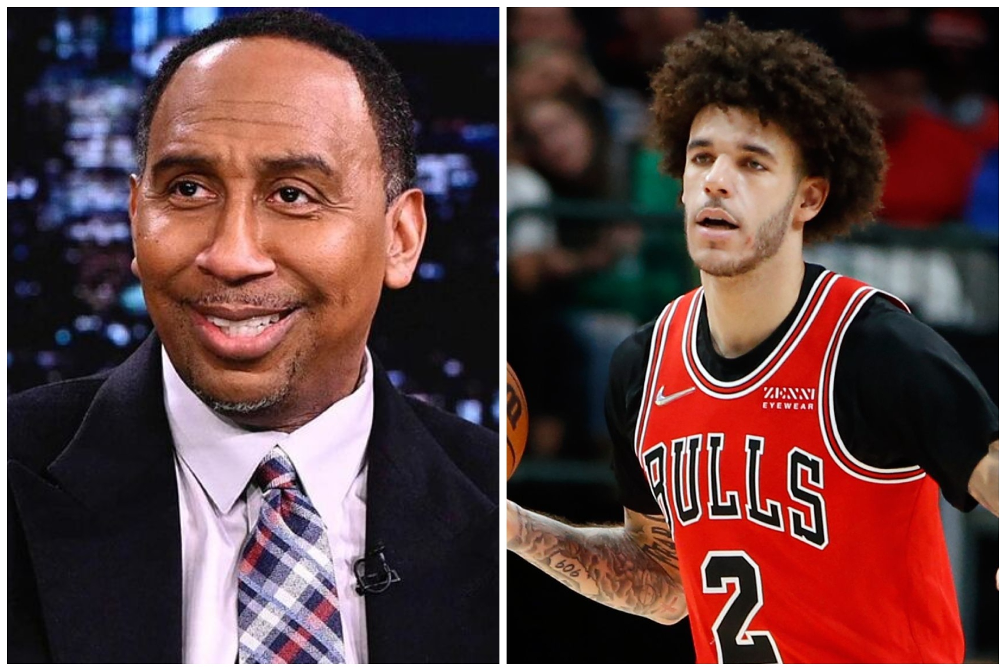 Stephen A. Smith and Lonzo Ball