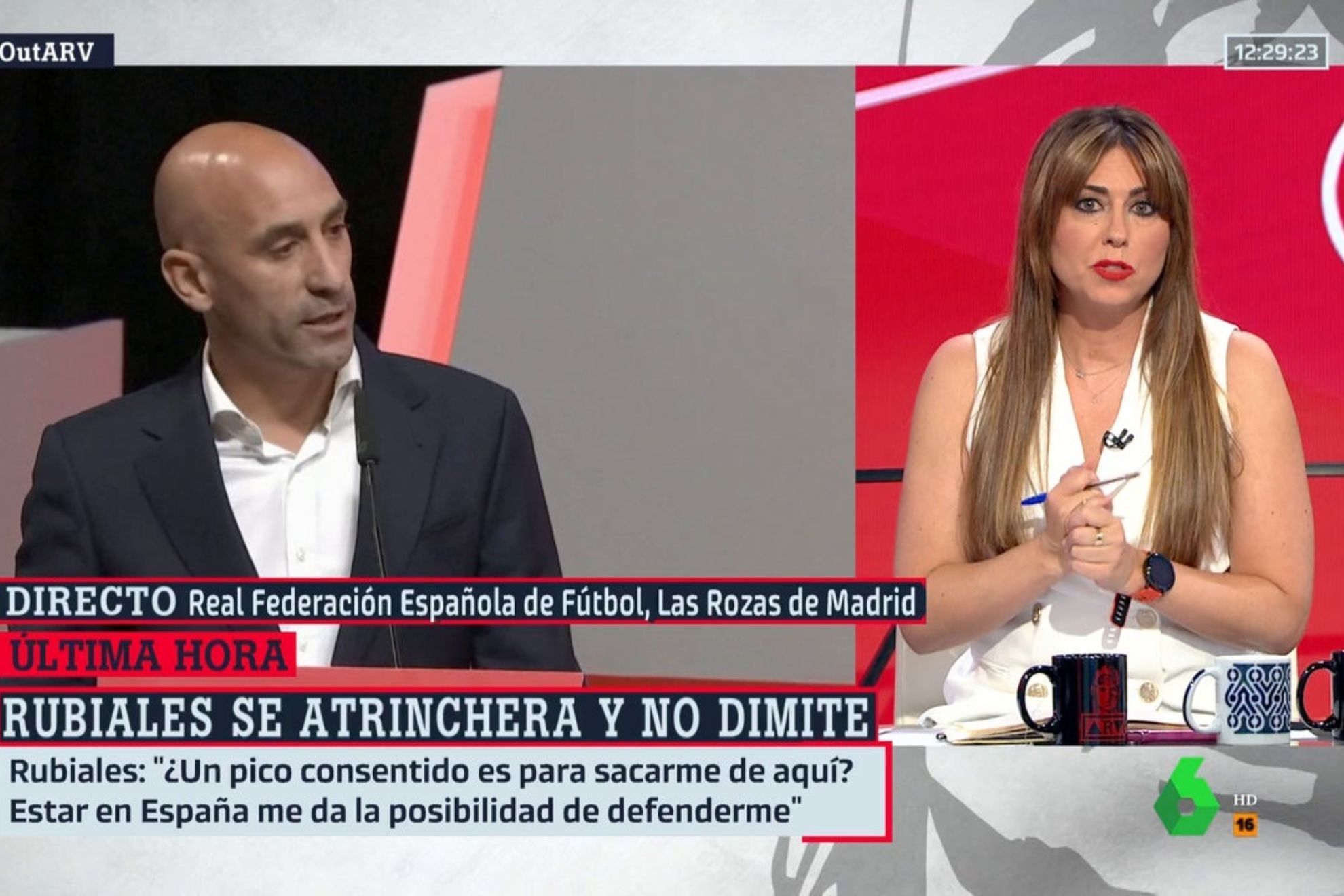 Inés García carga contra Rubiales en 'Al rojo vivo': 