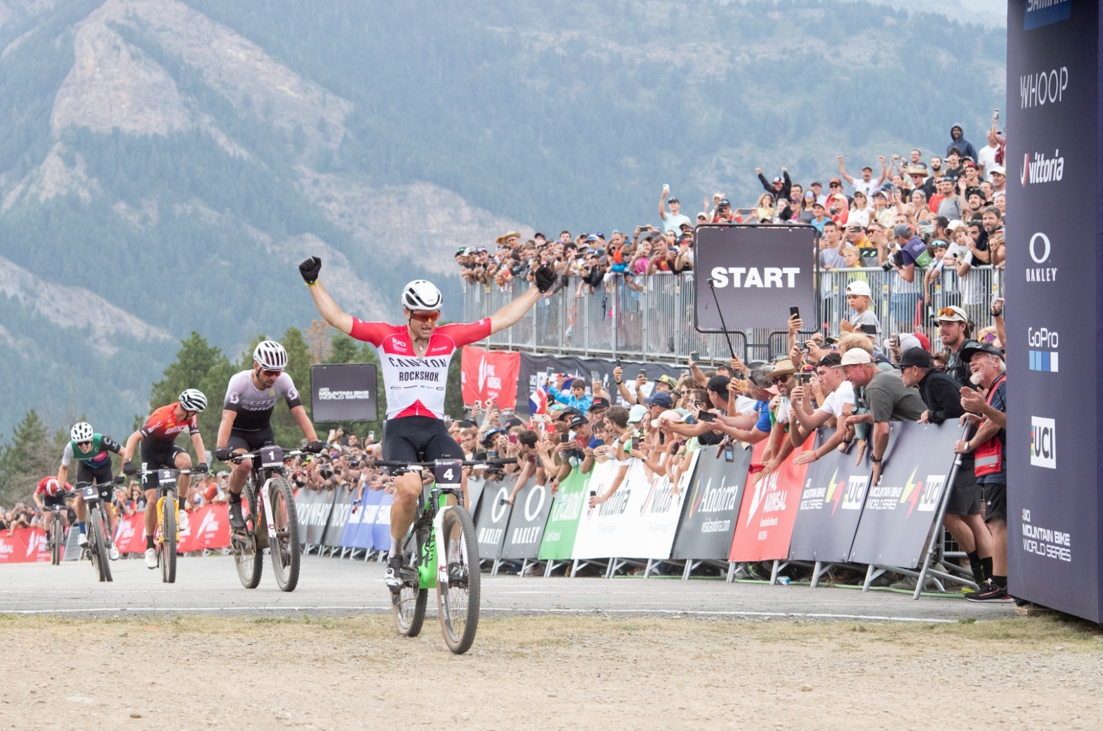 Schwarzbauer And Keller Dominate The Short Track Of The Mtb World Cup