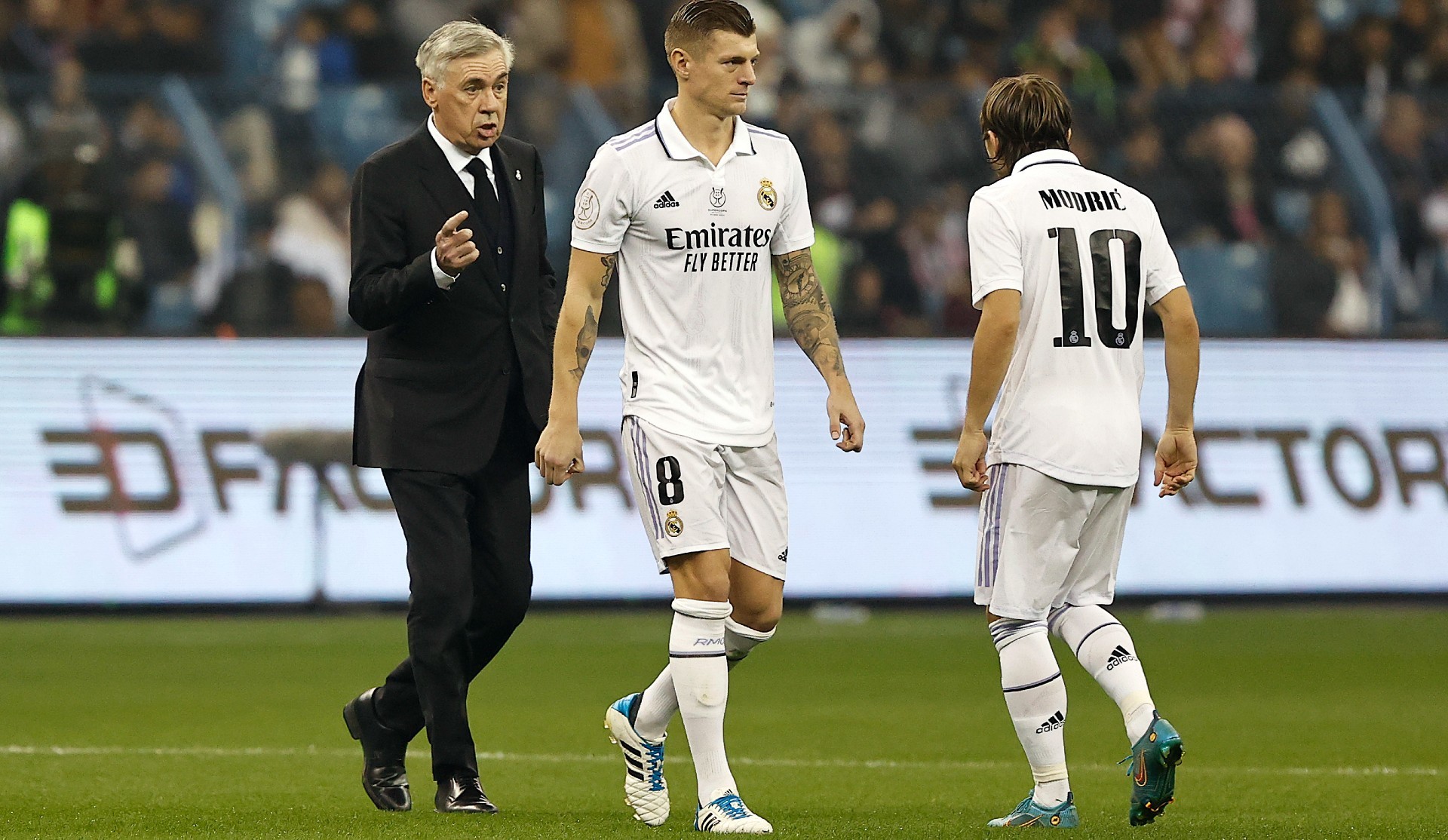 Ancelotti's talk with Kroos and Modric is about respect and clarity