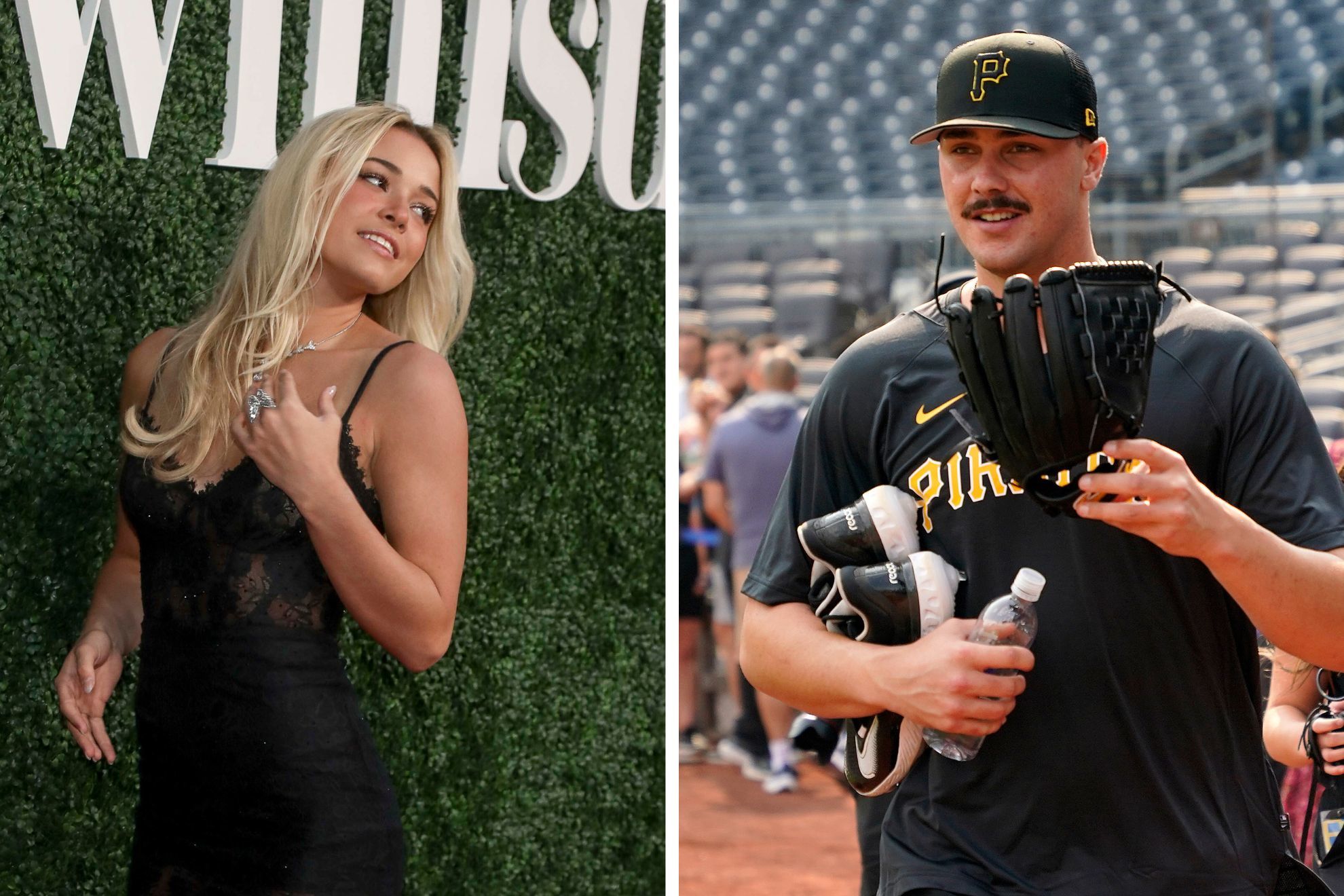 Olivia Dunne attends boyfriend Paul Skenes' disastrous debut as Double-A pitcher