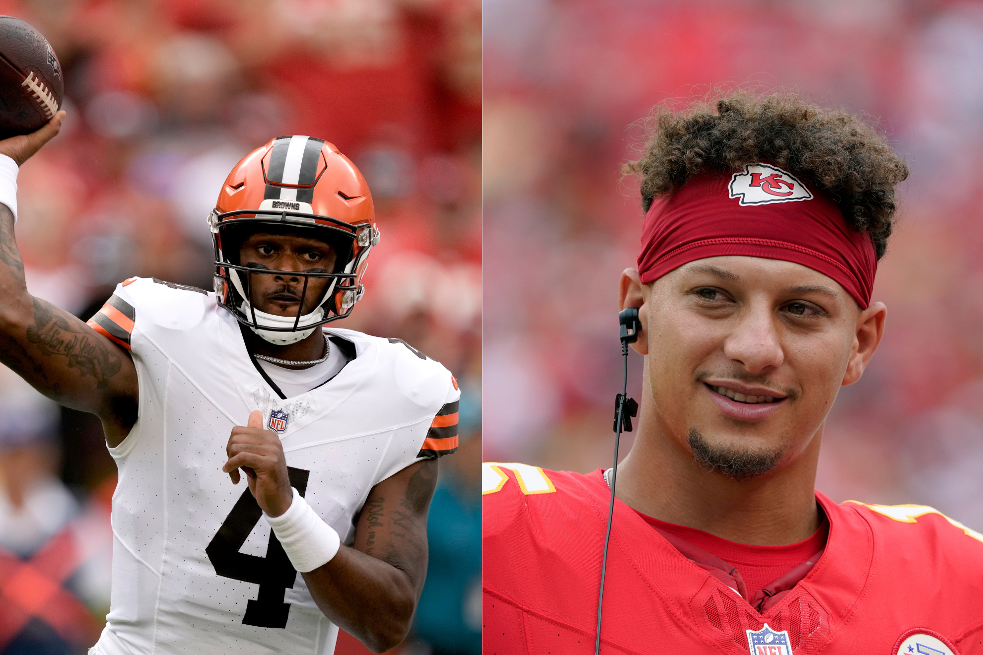 Watson and Mahomes were selected two picks apart in 2017.